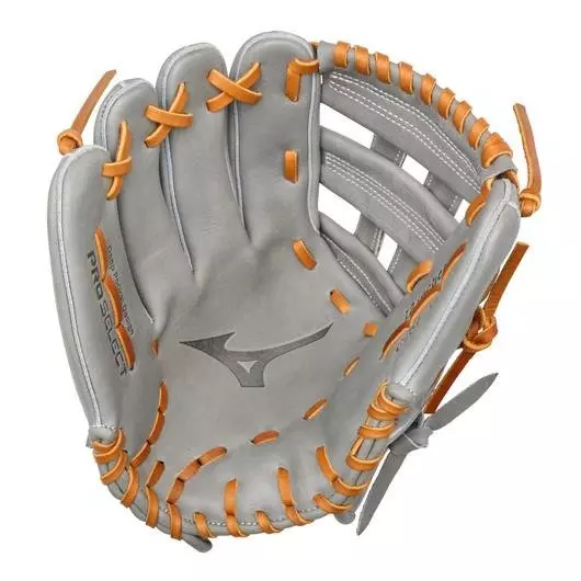 Mizuno GPSF-12D Pro Select FP Premium 12" Infielder Softball Glove LHT - GREY