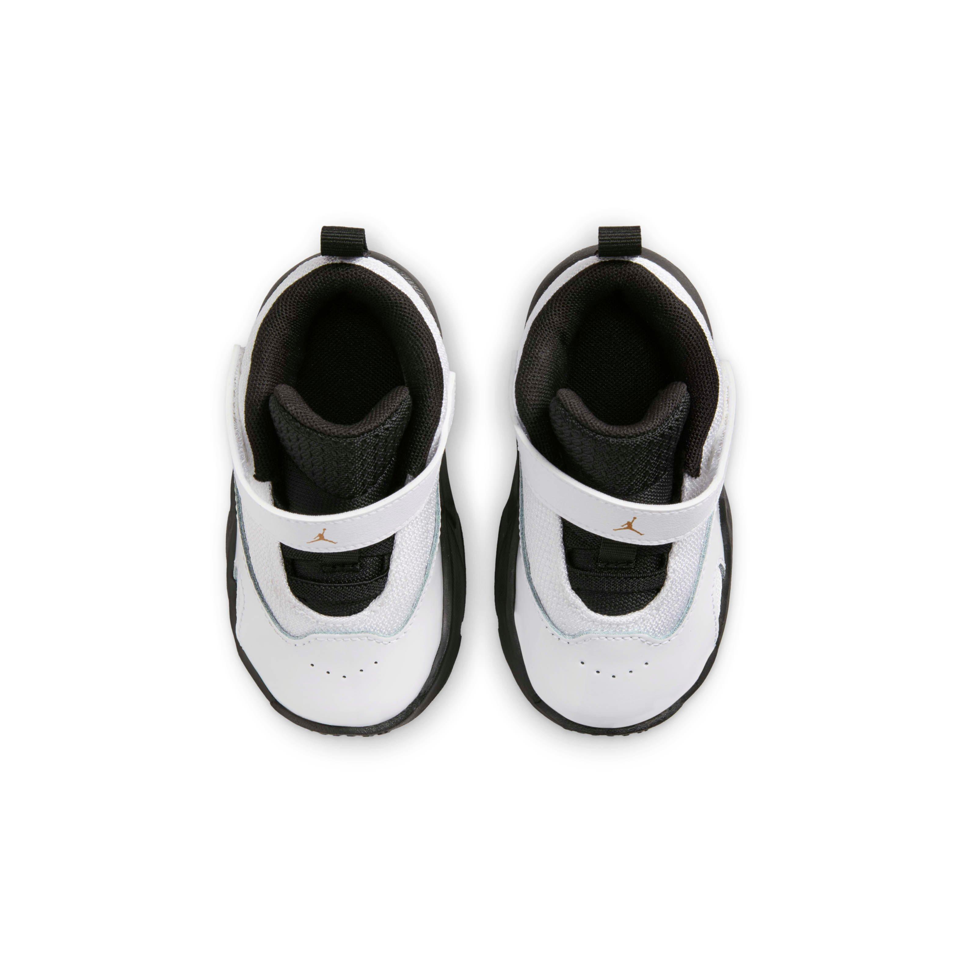 Jordan Max Aura 6 "White/Black/Metallic Gold" Infant Boys' Shoe - WHITE/BLACK/GOLD Thumbnail View 4