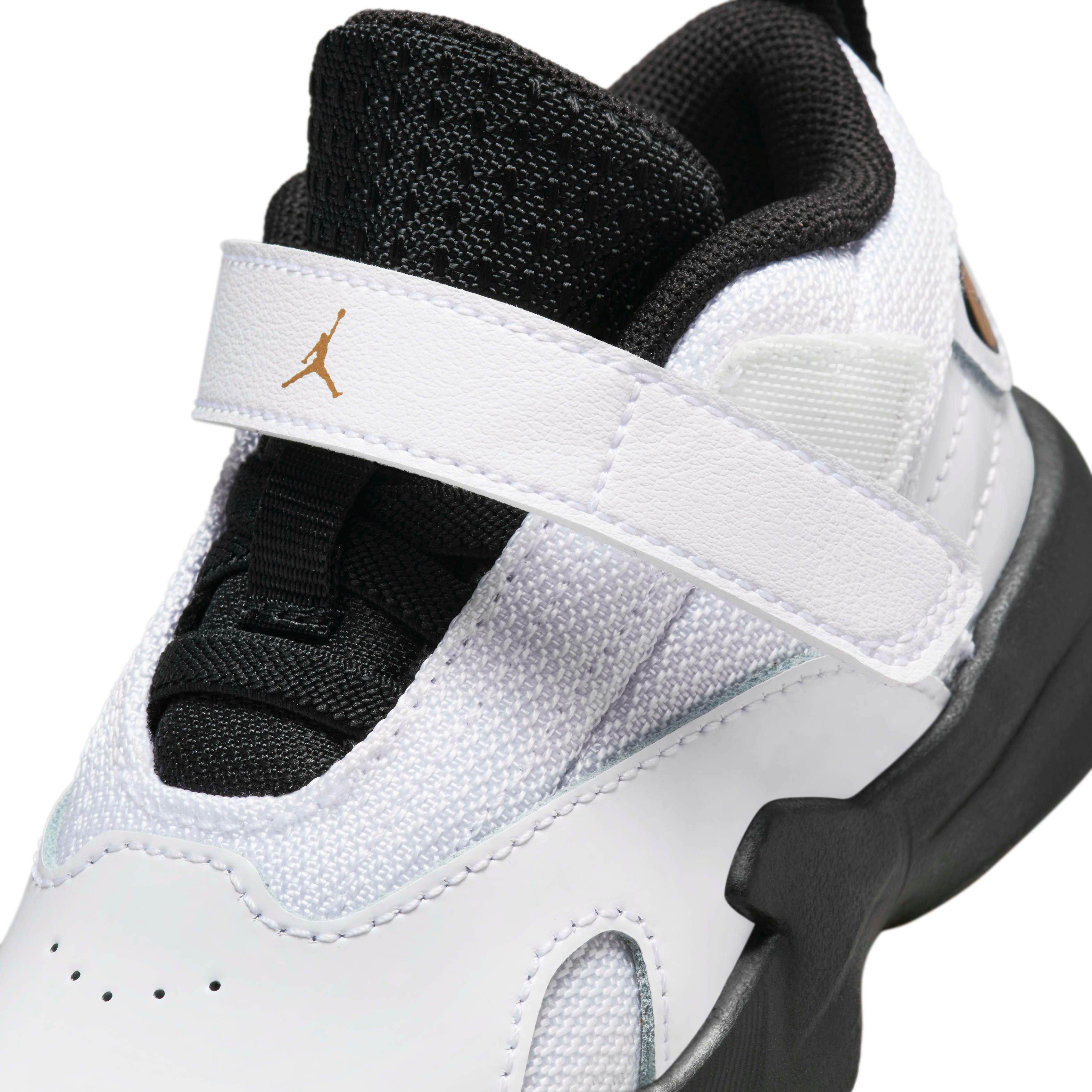 Jordan Max Aura 6 "White/Black/Metallic Gold" Infant Boys' Shoe - WHITE/BLACK/GOLD Thumbnail View 7