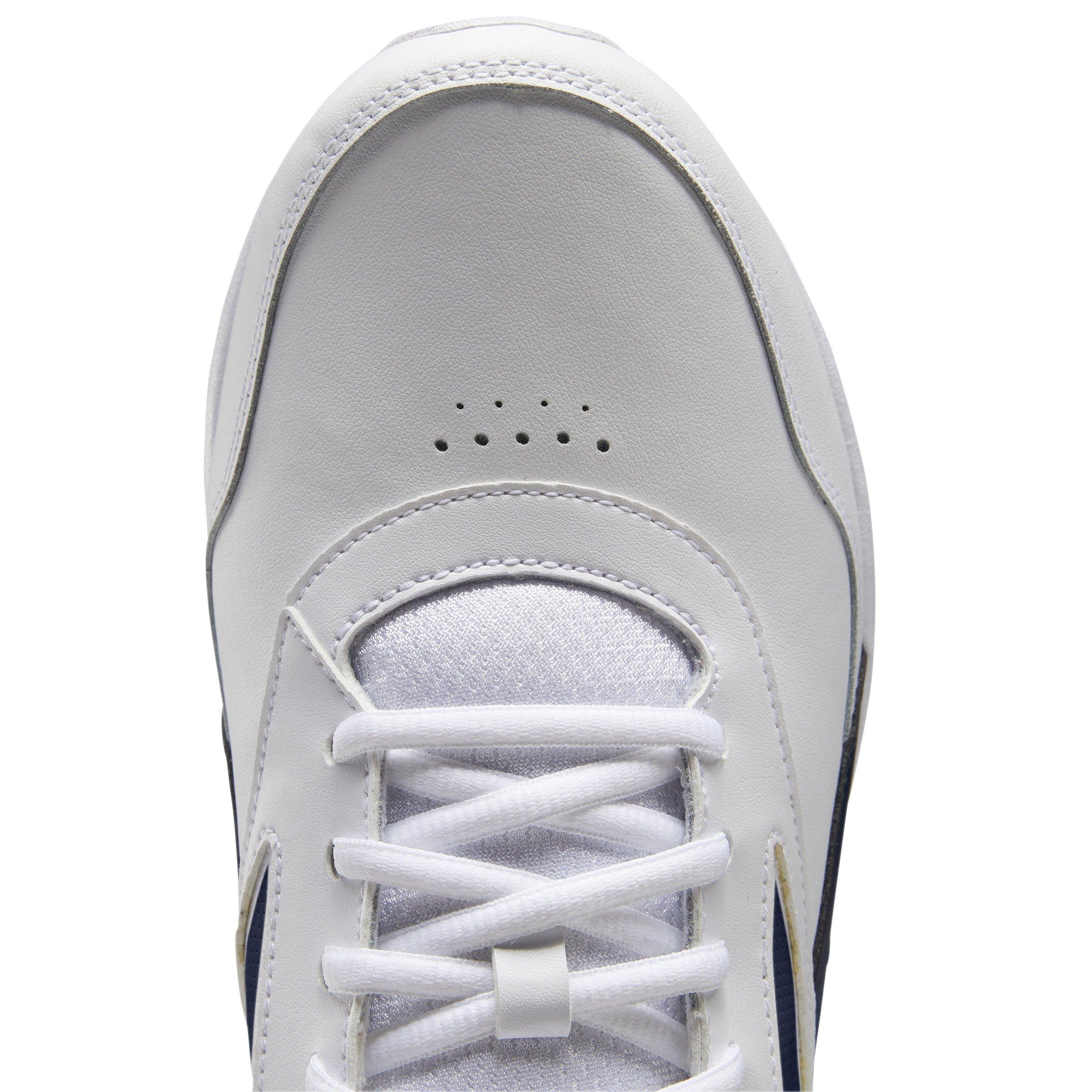 Reebok Walk Ultra 7.0 DMX MAX Extra-Wide "White/Navy" Men's Walking Shoe - WHITE/NAVY Thumbnail View 7