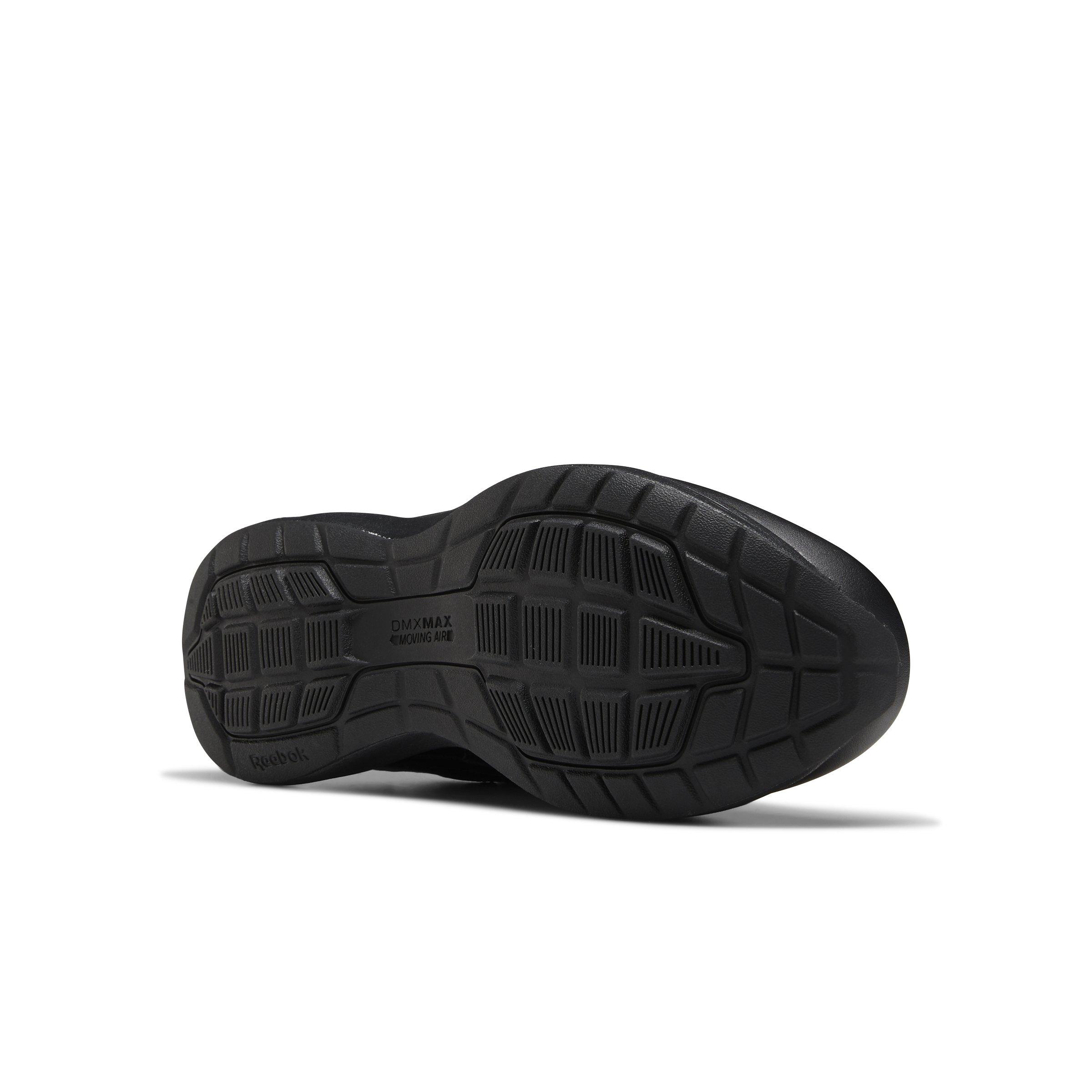 Reebok Walk Ultra 7.0 DMX MAX Extra-Wide "Black" Men's Walking Shoe - BLACK/GREY Thumbnail View 6