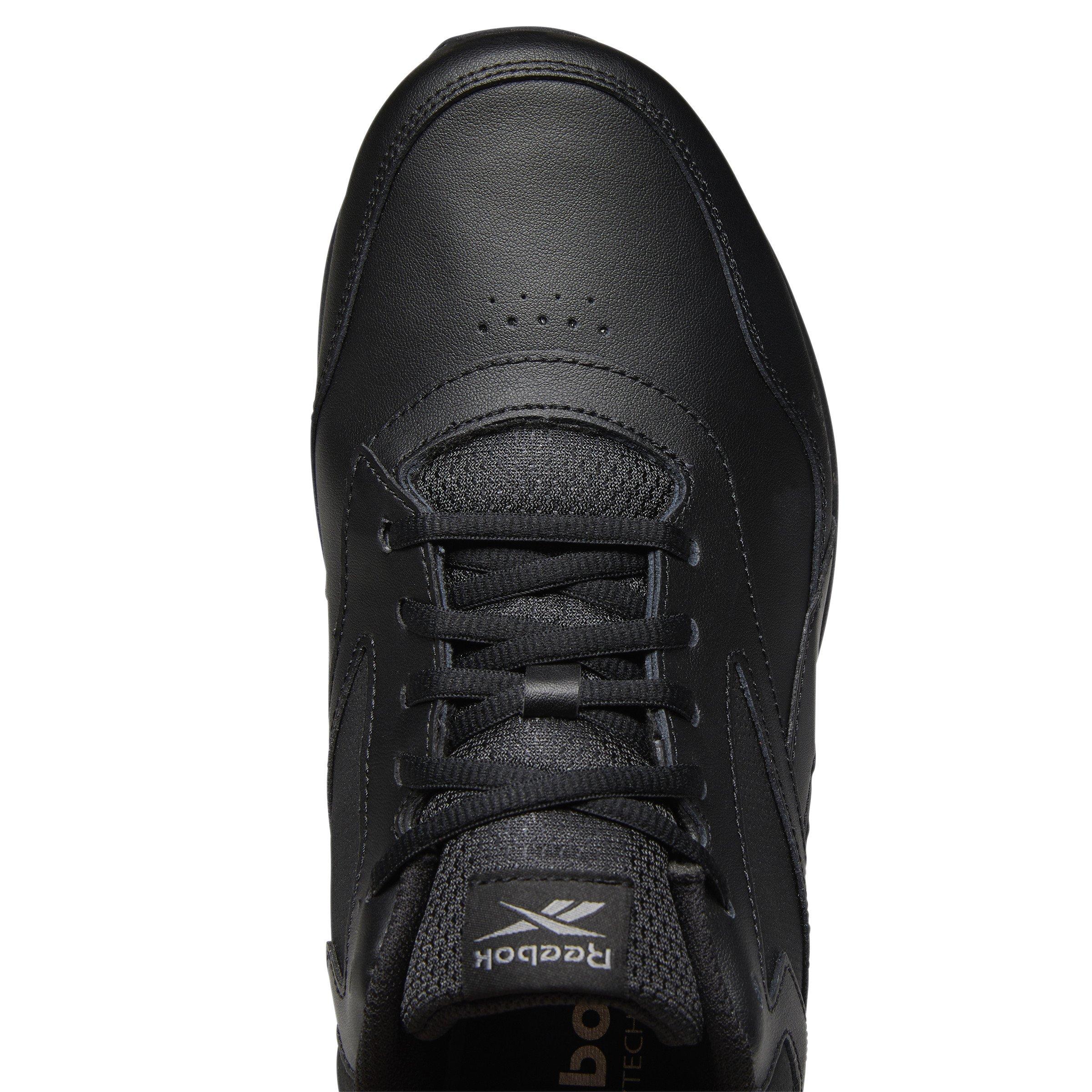 Reebok Walk Ultra 7.0 DMX MAX Extra-Wide "Black" Men's Walking Shoe - BLACK/GREY Thumbnail View 7