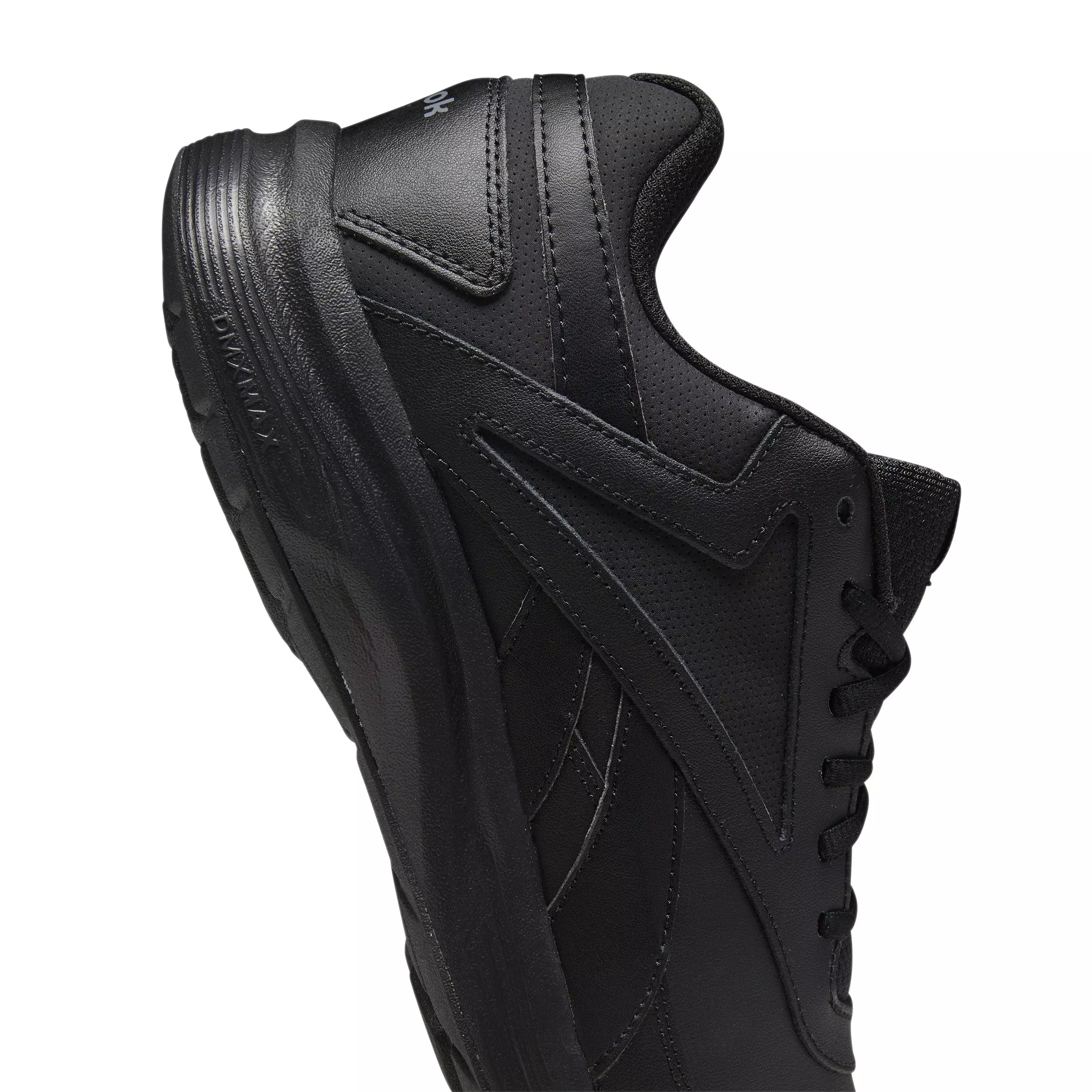 Reebok Walk Ultra 7.0 DMX MAX Extra-Wide "Black" Men's Walking Shoe - BLACK/GREY