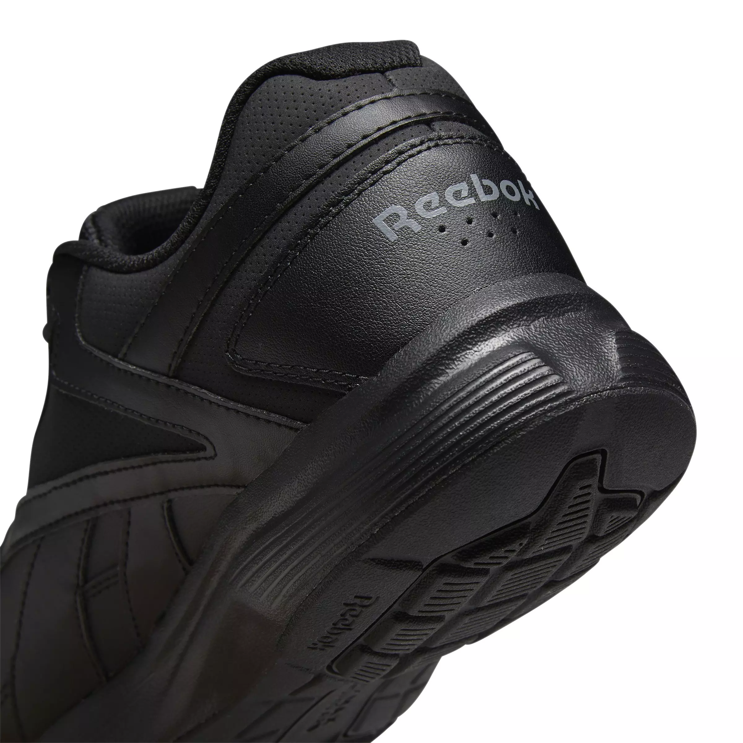 Reebok Walk Ultra 7.0 DMX MAX Extra-Wide "Black" Men's Walking Shoe - BLACK/GREY