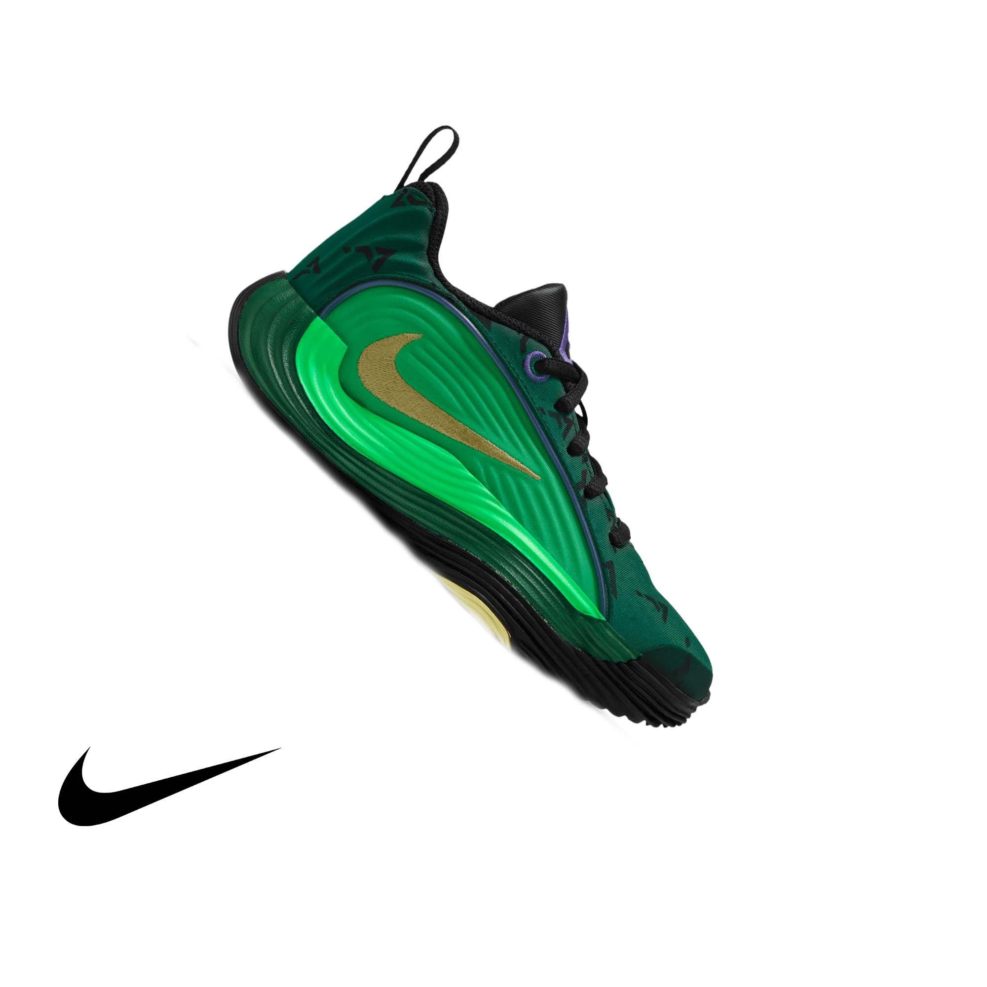 Nike Giannis Immortality 5 "Halloween" Preschool Kids' Basketball Shoe - GORGE GREEN/METALLIC GOLD/GREEN SPARK