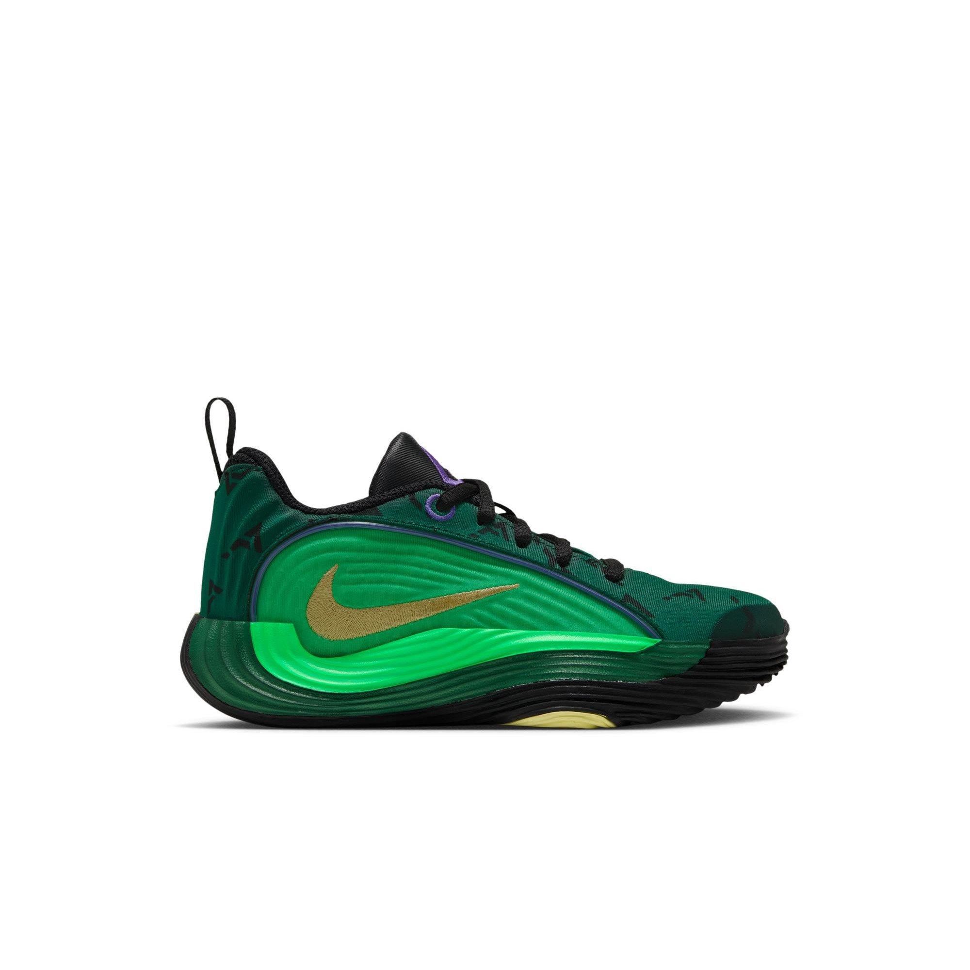 Nike Giannis Immortality 5 "Halloween" Preschool Kids' Basketball Shoe - GORGE GREEN/METALLIC GOLD/GREEN SPARK