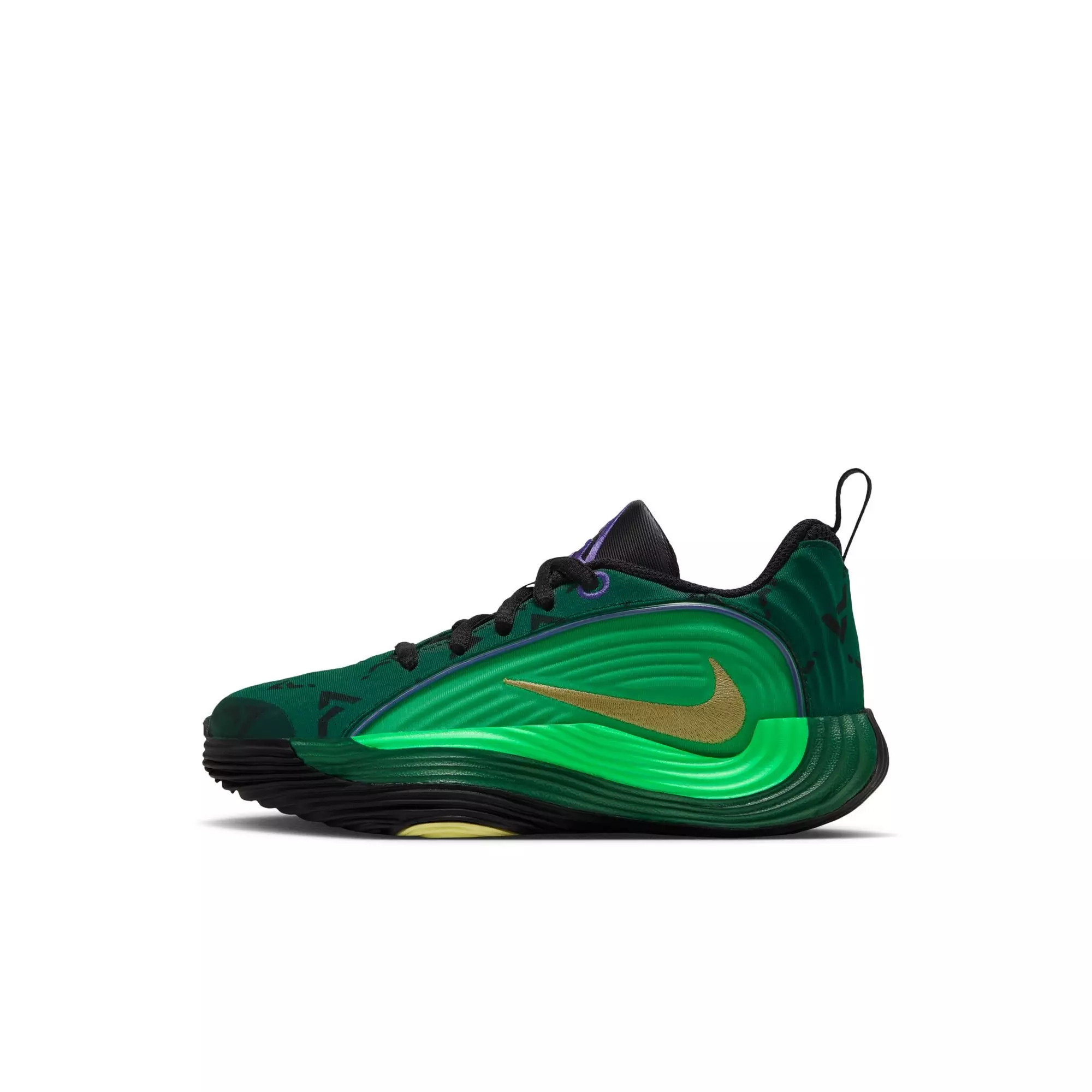 Nike Giannis Immortality 5 "Halloween" Preschool Kids' Basketball Shoe - GORGE GREEN/METALLIC GOLD/GREEN SPARK