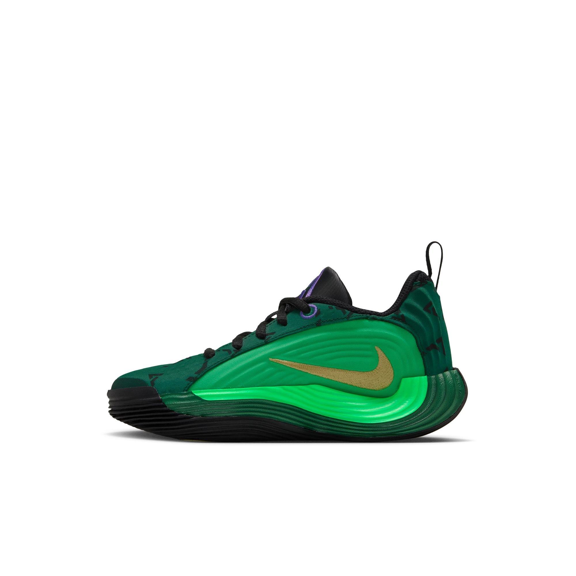 Nike Giannis Immortality 5 "Halloween" Preschool Kids' Basketball Shoe - GORGE GREEN/METALLIC GOLD/GREEN SPARK