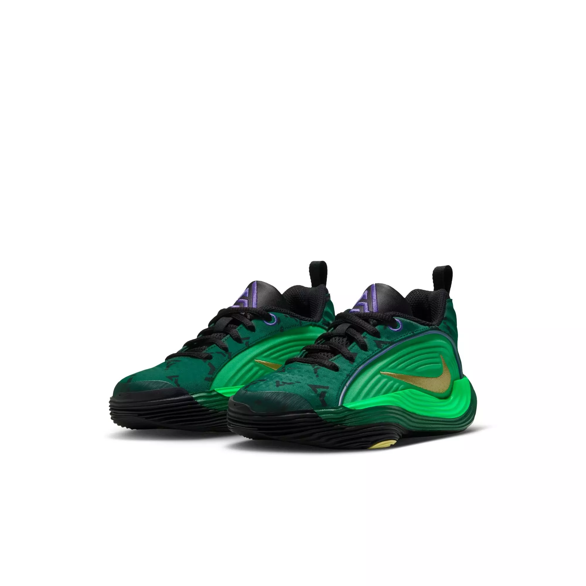 Nike Giannis Immortality 5 "Halloween" Preschool Kids' Basketball Shoe - GORGE GREEN/METALLIC GOLD/GREEN SPARK