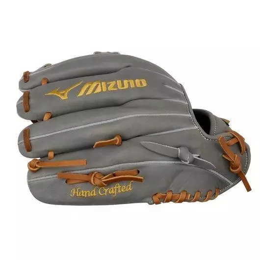 Mizuno GPSF-50D Pro Select FP Premium 11.75" Infielder Softball Glove RHT - GREY