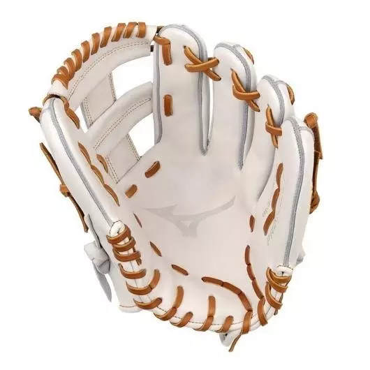 Mizuno GPSF-50R Pro Select FP Premium 11.75" Infielder Softball Glove RHT - WHITE