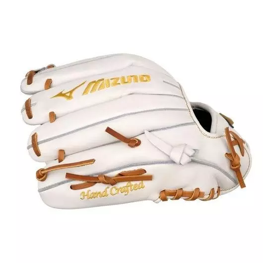 Mizuno GPSF-50R Pro Select FP Premium 11.75" Infielder Softball Glove RHT - WHITE