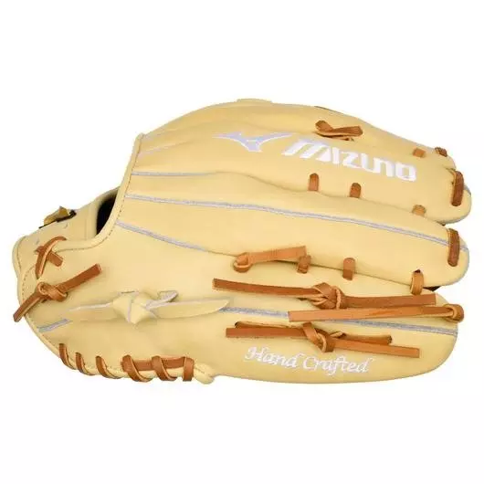 Mizuno GPSF-70D Pro Select FP Premium 12.5" Outfielder Softball Glove LHT - CAMEL