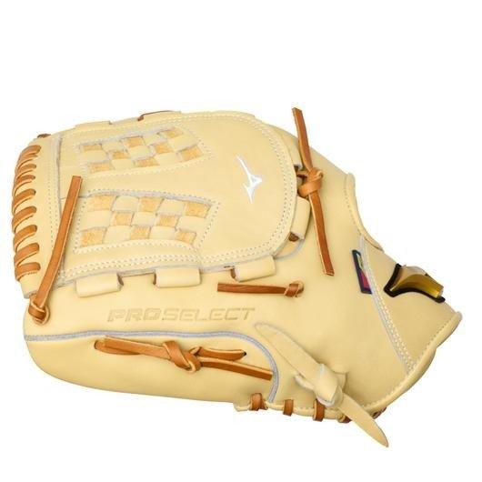 Mizuno GPSF-70D Pro Select FP Premium 12.5" Outfielder Softball Glove LHT