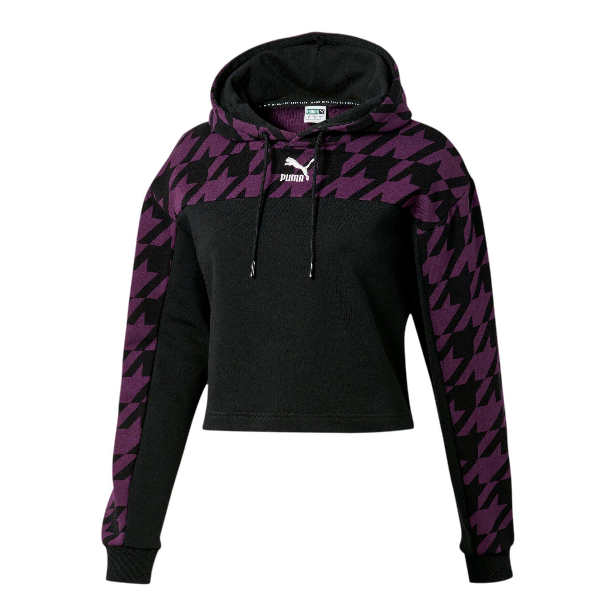 PUMA Women's Trend Hoodie - PURPLE Thumbnail View 4