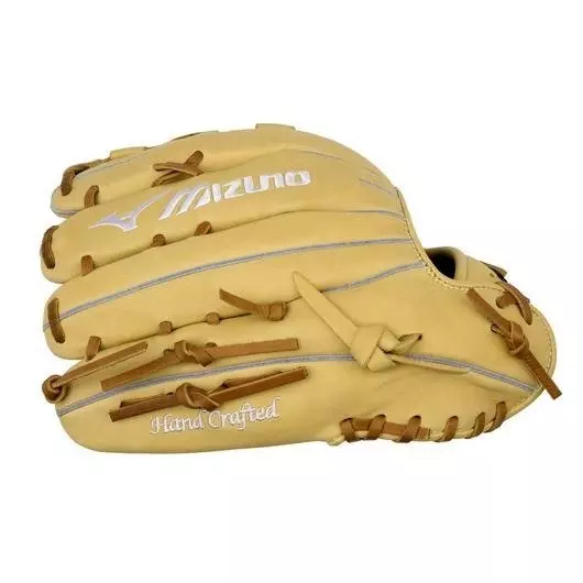 Mizuno GPSF-70D Pro Select FP Premium 12.5" Outfielder Softball Glove RHT - CAMEL