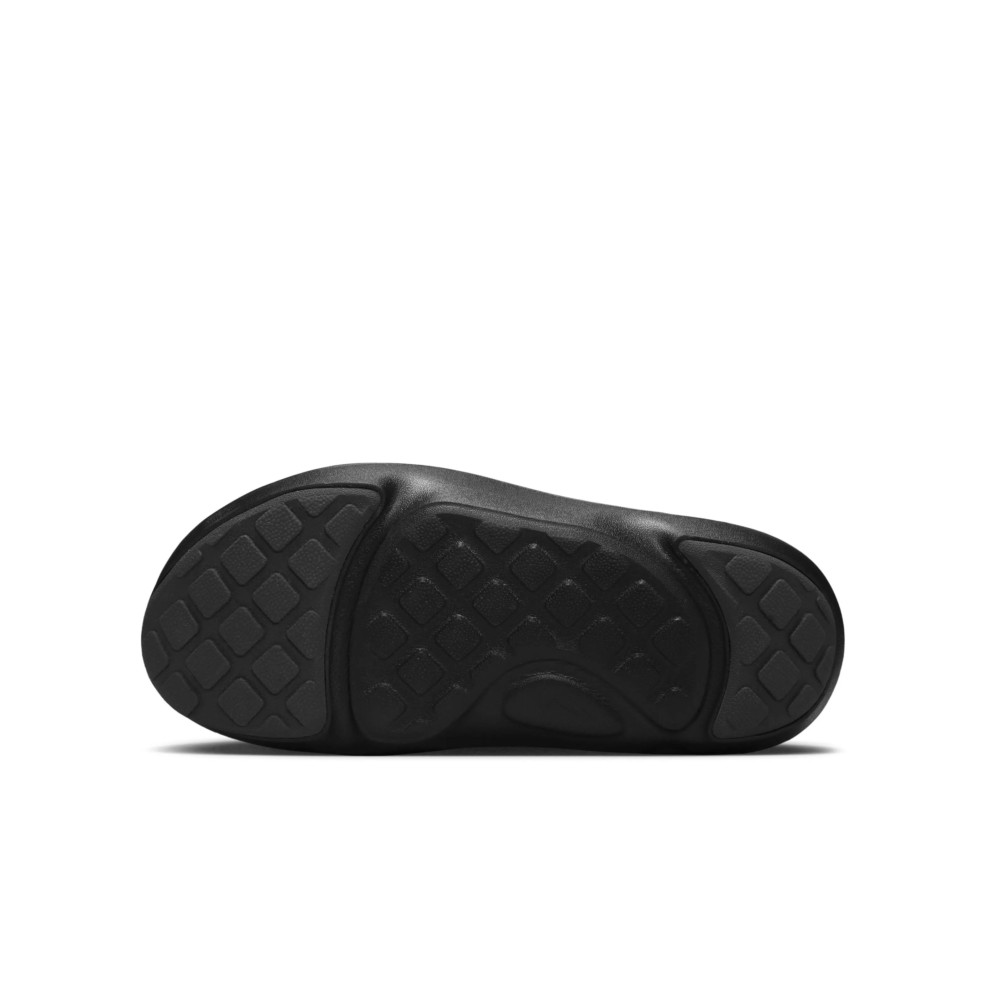 Nike Aqua Swoosh "Black/Anthracite/White" Grade School Boys' Sandal - BLACK/ANTHRACITE/WHITE