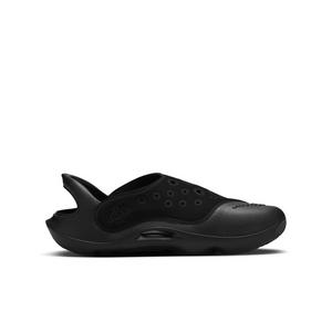 Nike Aqua Swoosh "Black/Anthracite/White" Grade School Boys' Sandal