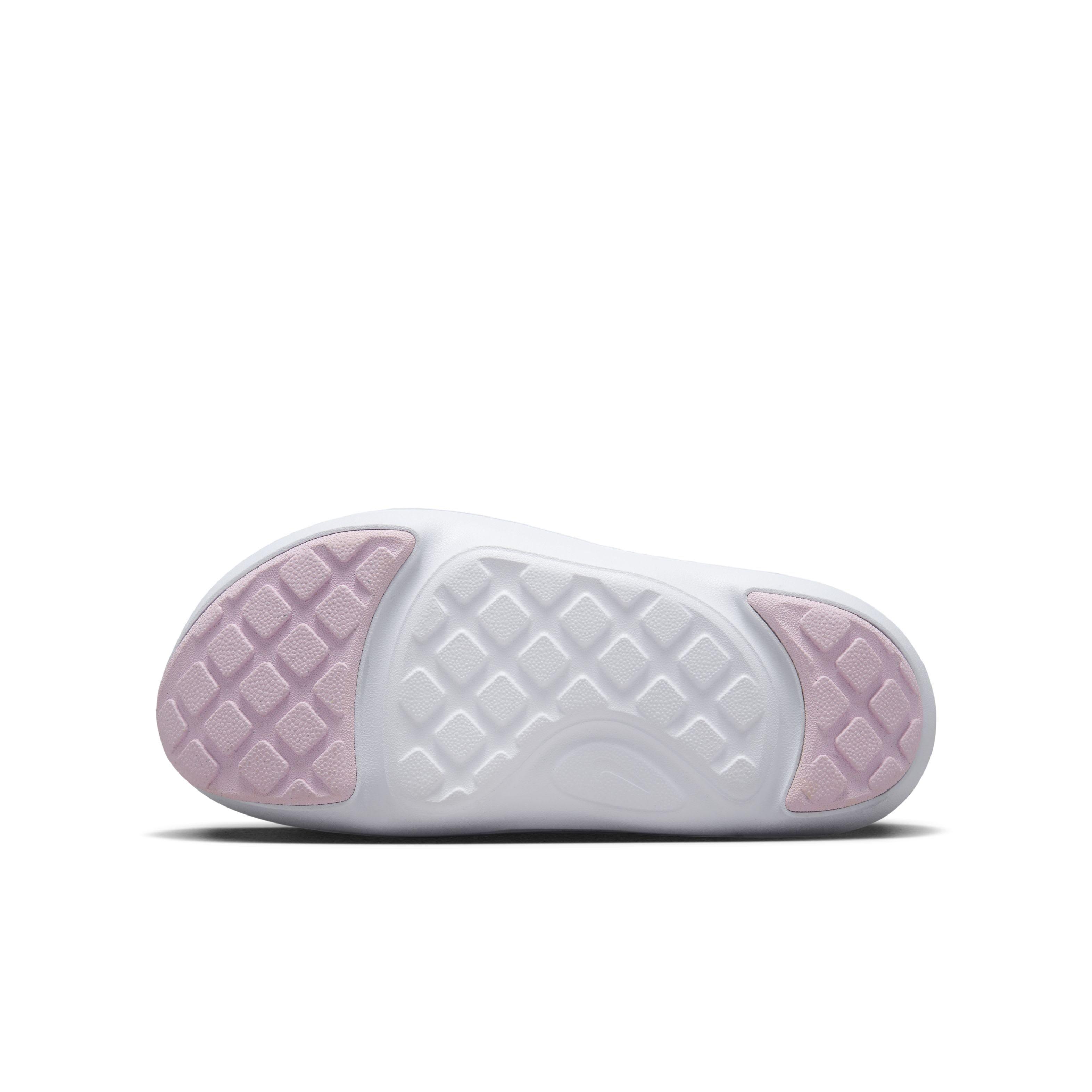 Nike Aqua Swoosh Grade School Girls' "Pink Foam/White" Sandal