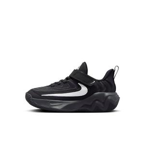 Nike Giannis Immortality 4 "Black/White/Dark Smoke Grey" Preschool Boys' Basketball Shoe