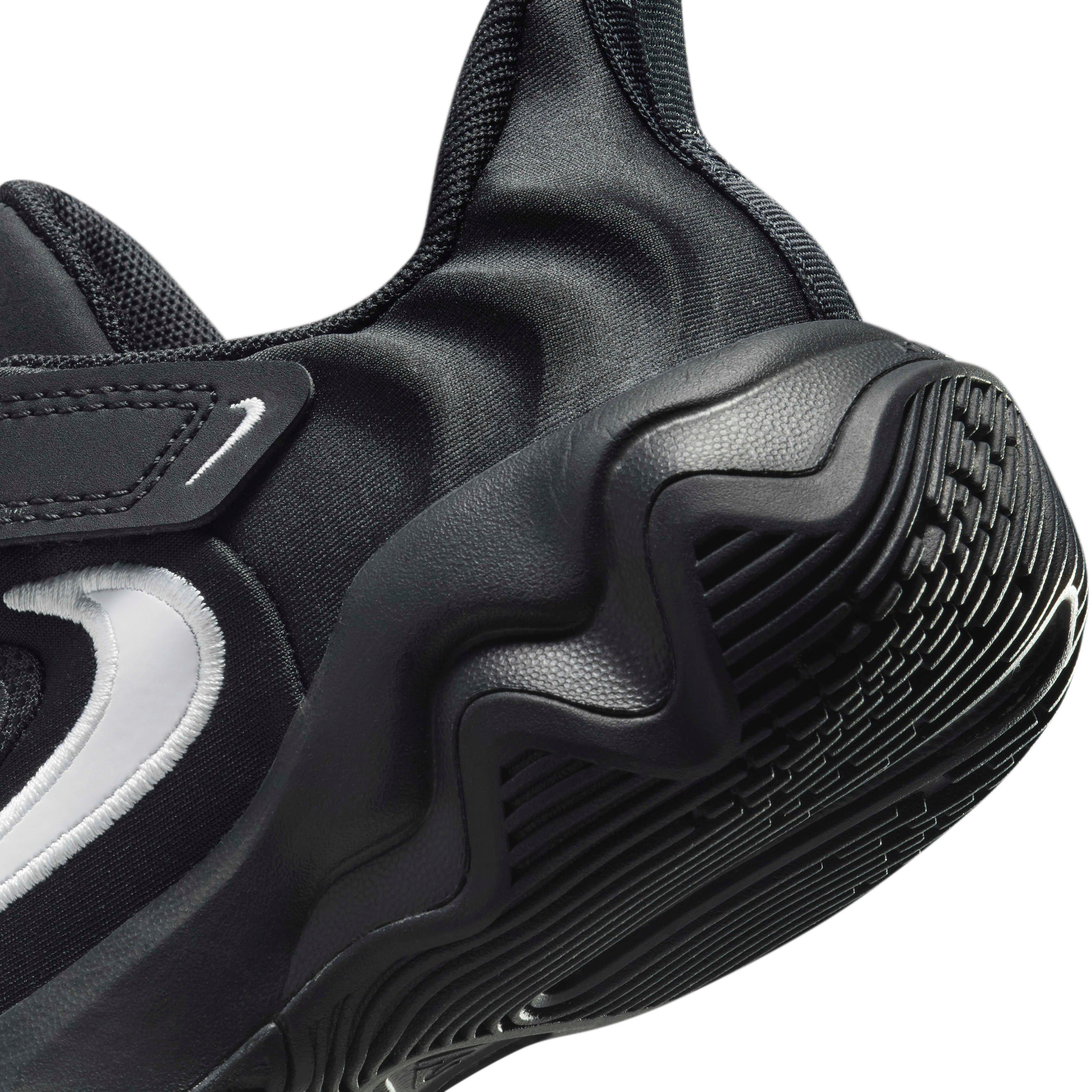 Nike Giannis Immortality 4 Preschool Boys' "Black/White/Dark Smoke Grey" Basketball Shoe