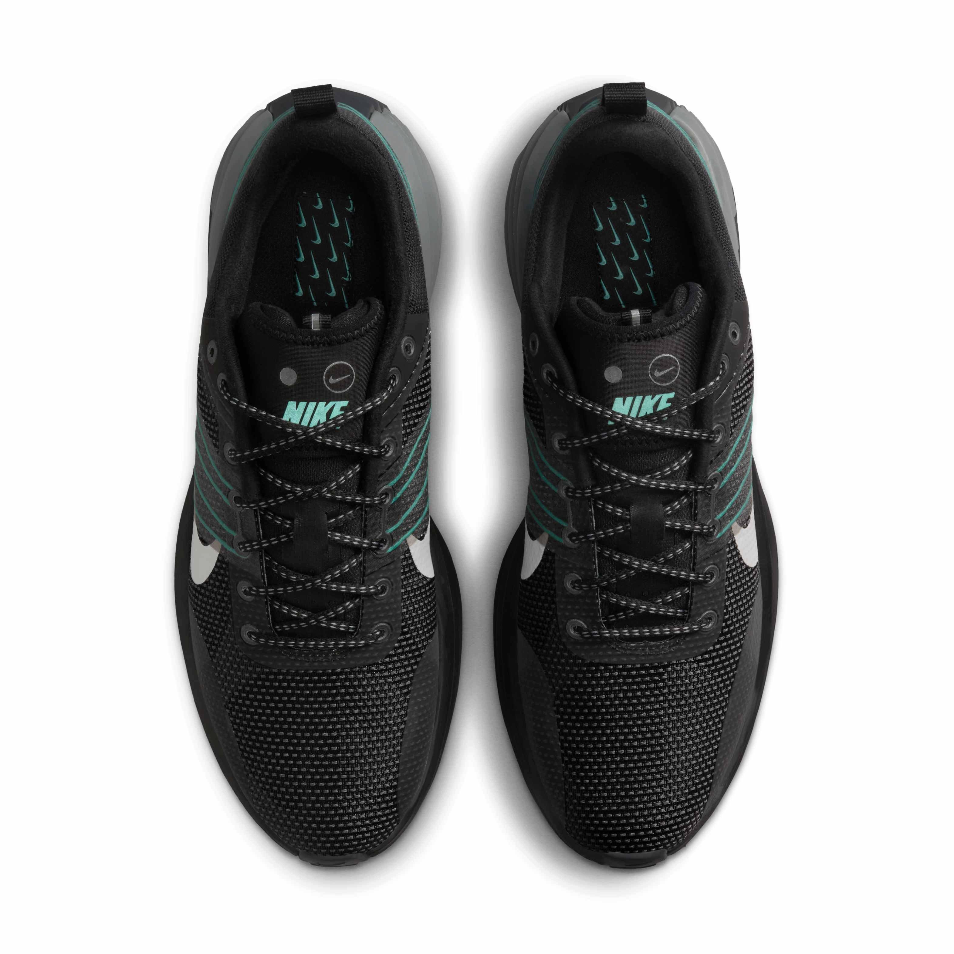 Nike Men’s Lunarlon Black Green Size 15 Nike Lunarlon Flywire 418471-003 Golf Shoes Leather Mens  main image 3