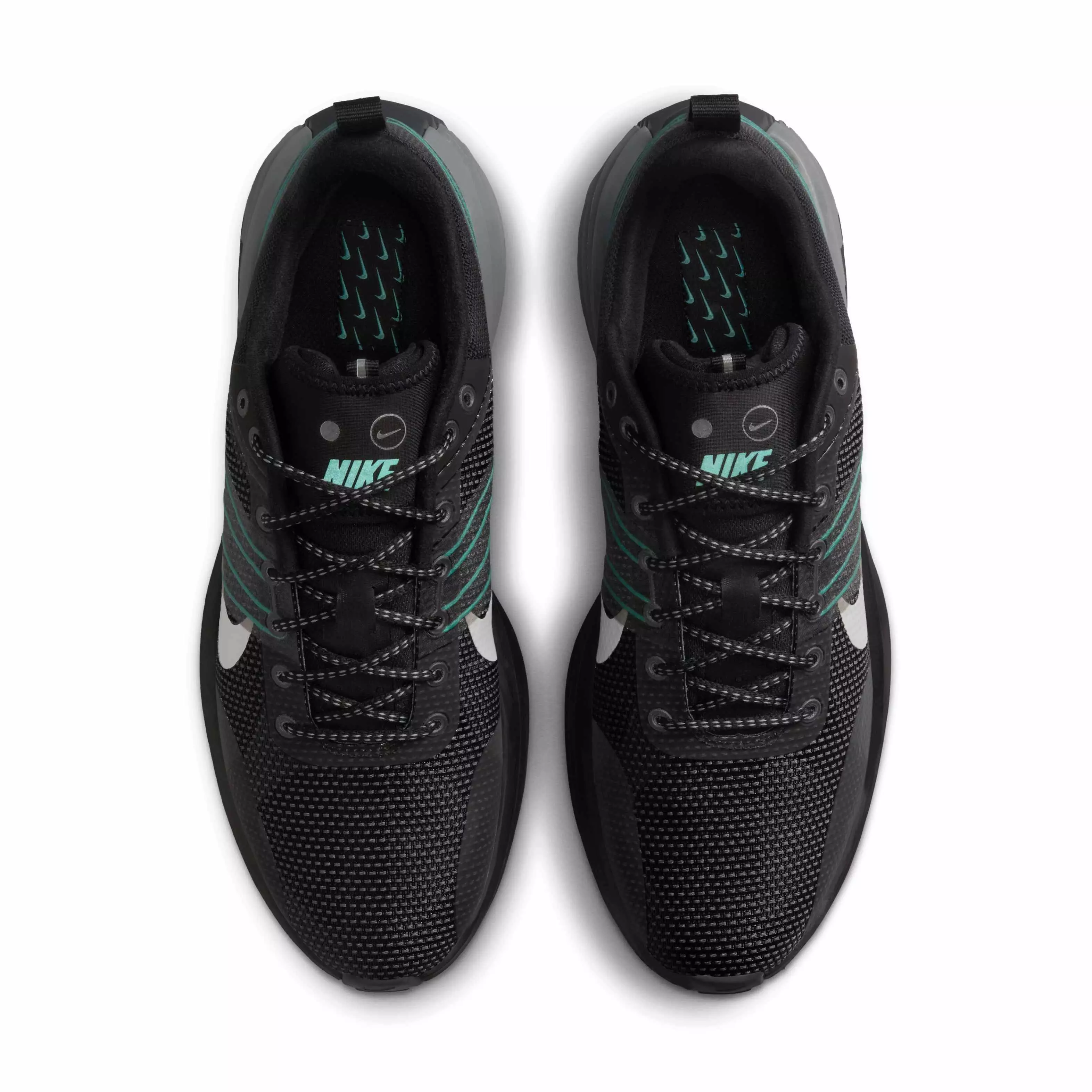 Nike Lunar Roam Premium "Black/Cool Grey/Aurora Green/Photon Dust" Men's Shoe - BLACK/GREY/GREEN/DUST