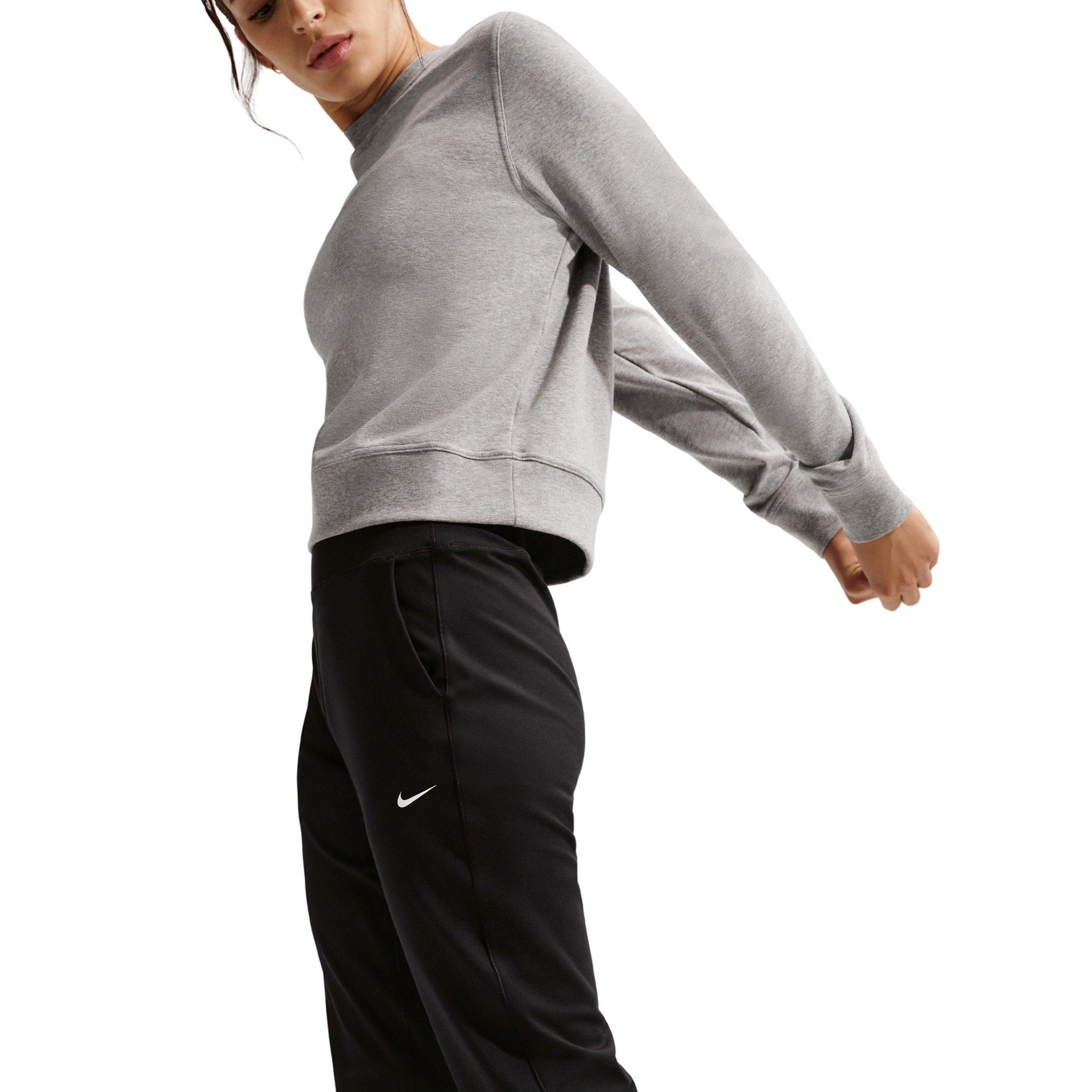 Nike Women's One High-Waisted Full-Length Knit Joggers - Black - BLACK Thumbnail View 3