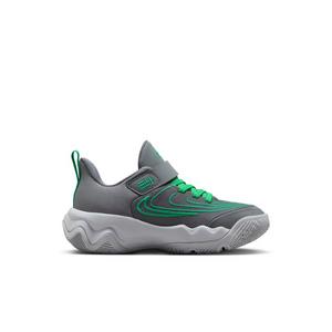 Nike Giannis Immortality 4 "Smoke Grey/Wolf Grey/Stadium Green" Preschool Boys' Basketball Shoe