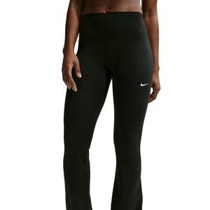 Nike Women's One High-Waisted Flared Leggings -Black