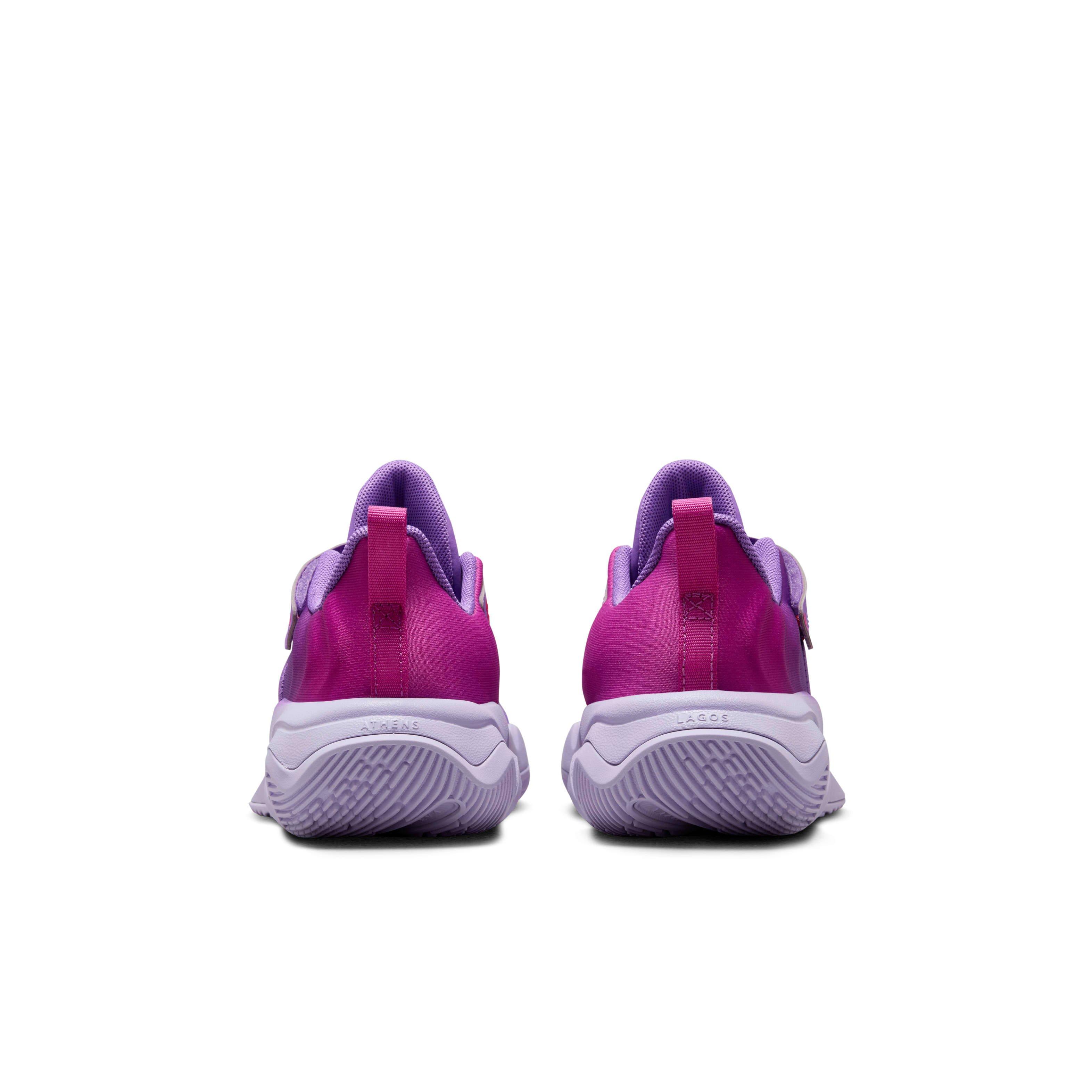 Nike Giannis Immortality 4 Preschool Boys' "Purple/Violet/Pink" Basketball Shoe