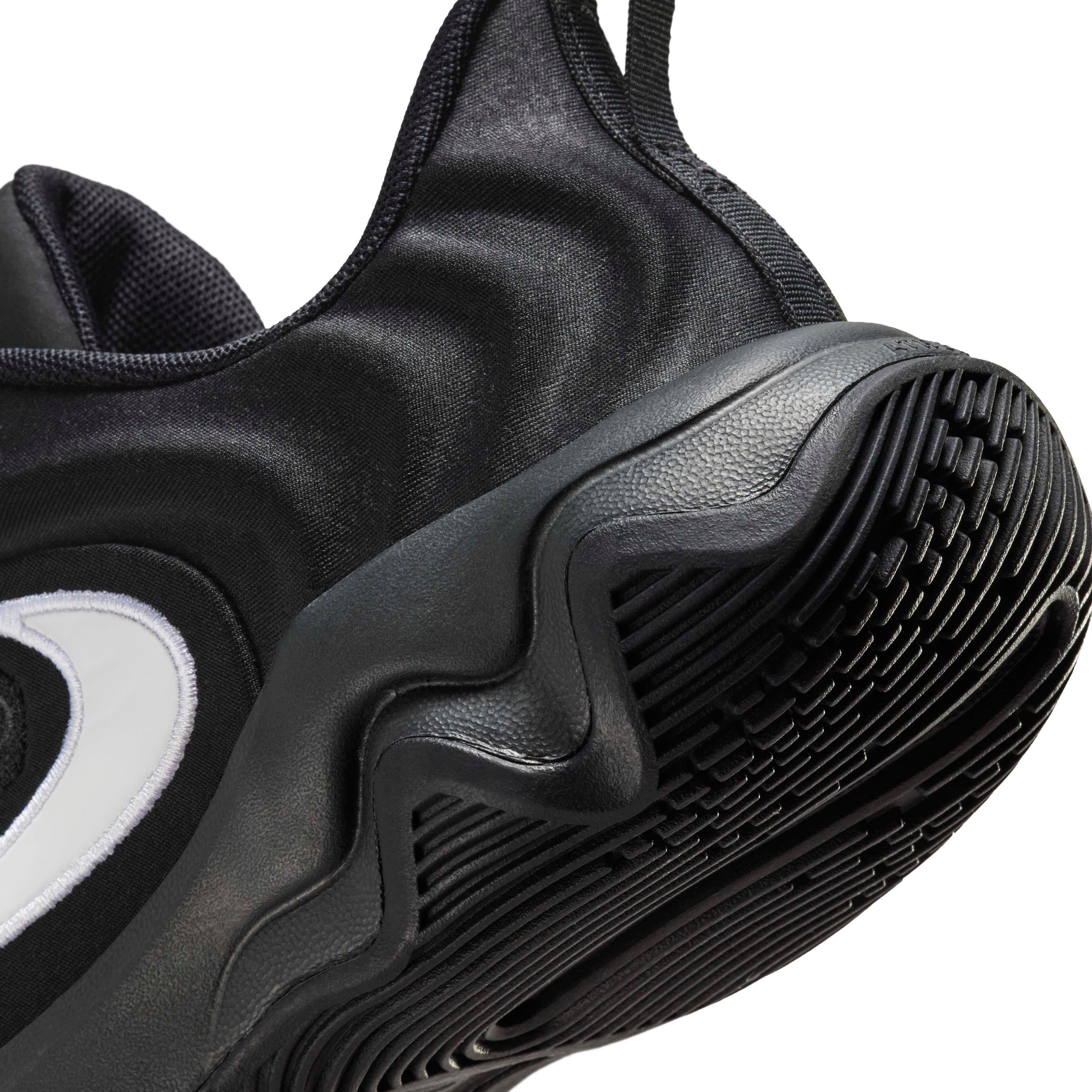 Nike Giannis Immortality 4 Grade School Boys' "Black/White/Dark Smoke Grey" Basketball Shoe