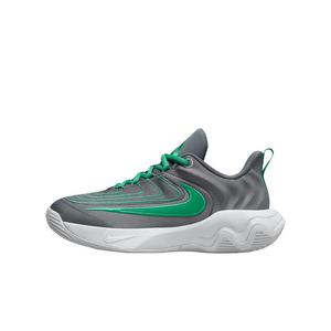 Nike Giannis Immortality 4 "Smoke Grey/Wolf Grey/Stadium Green" Grade School Boys' Basketball Shoe
