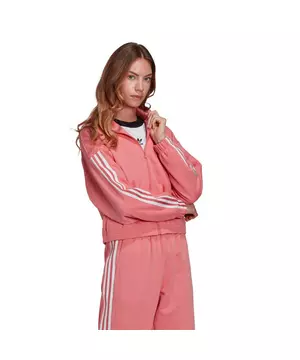 Adidas floral rose embossed 3 stripe track jacket Size S - $21 - From  Kristin