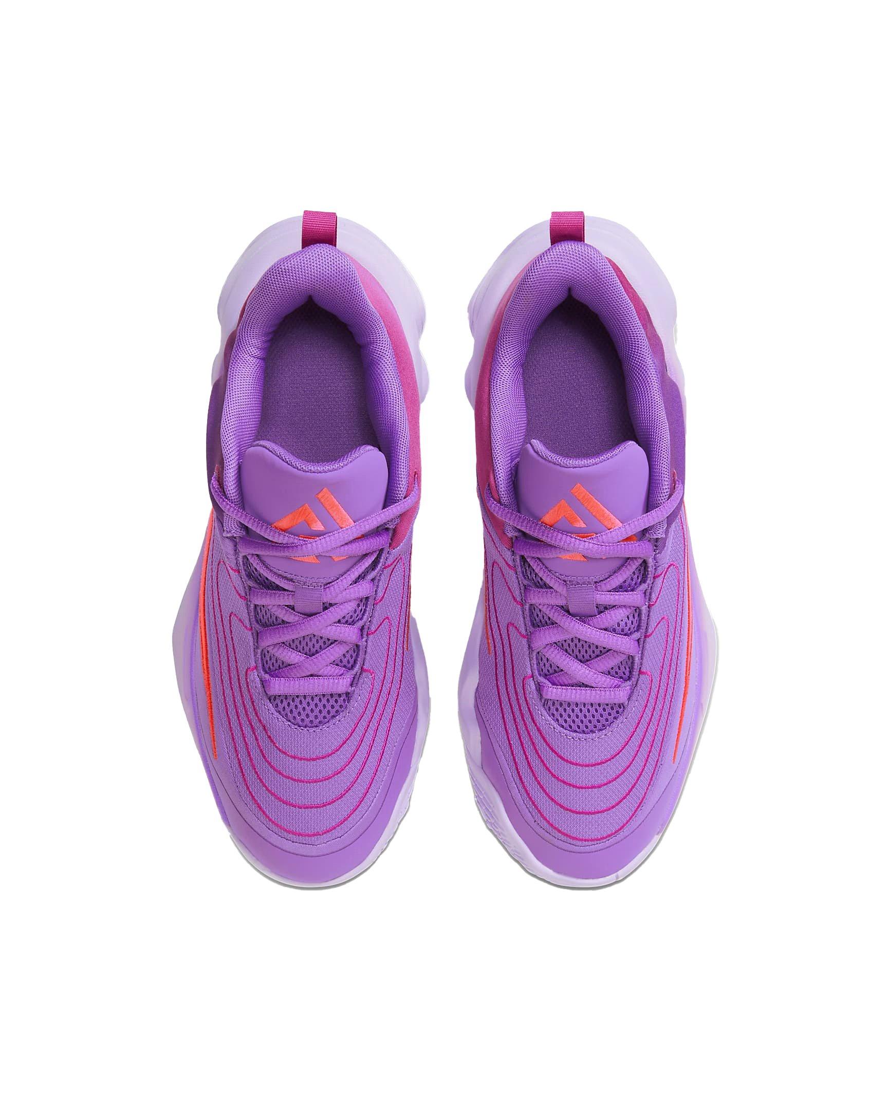 Nike Giannis Immortality 4 Grade School Boys' "Black Raspberry/Aster Pink/Hot Punch" Basketball Shoe