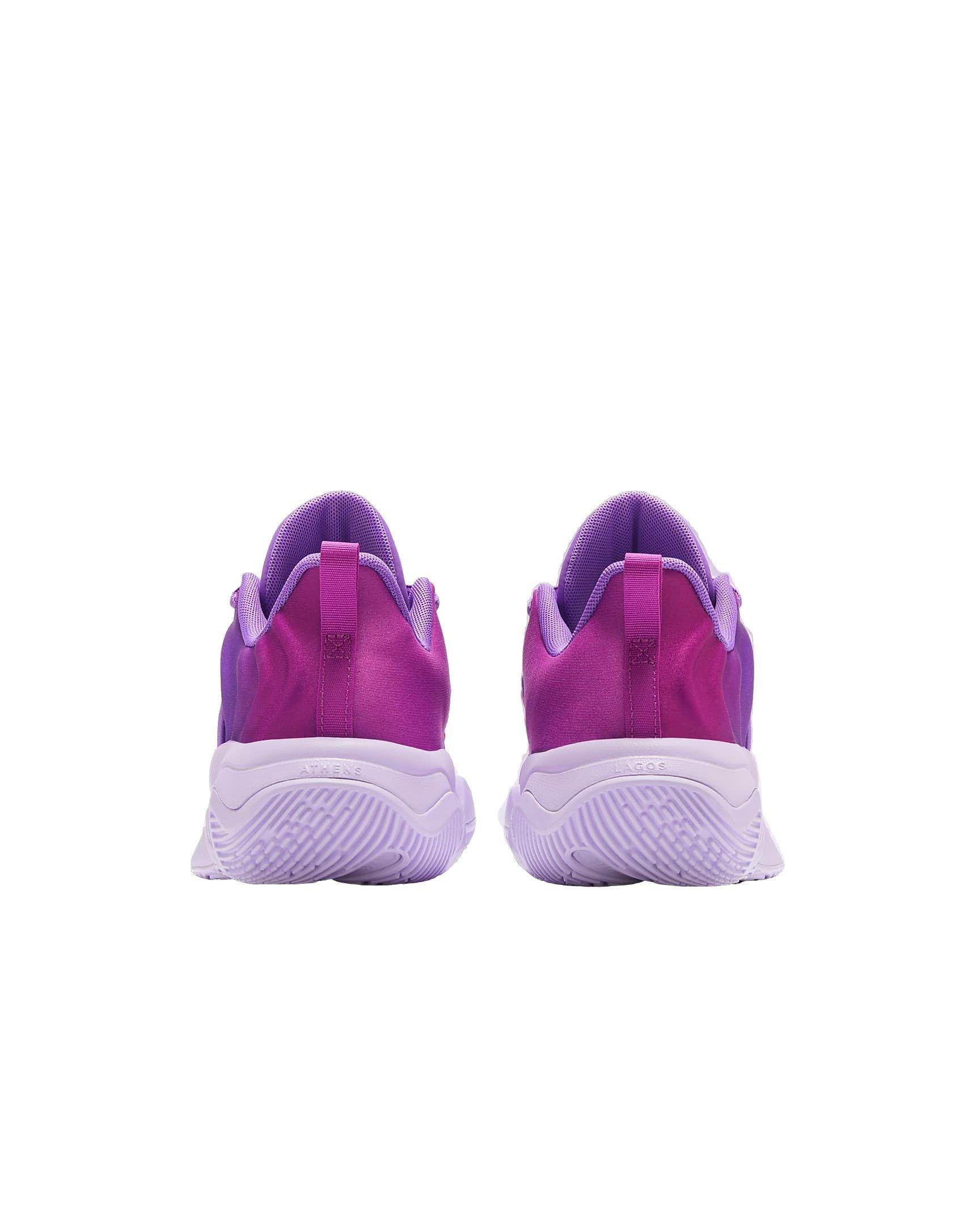 Nike Giannis Immortality 4 Grade School Boys' "Black Raspberry/Aster Pink/Hot Punch" Basketball Shoe