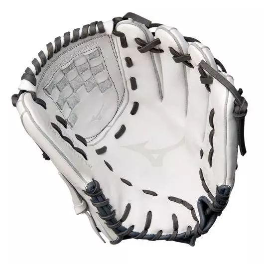 Mizuno MVP Prime 12" Softball Glove RHT - WHITE/GREY