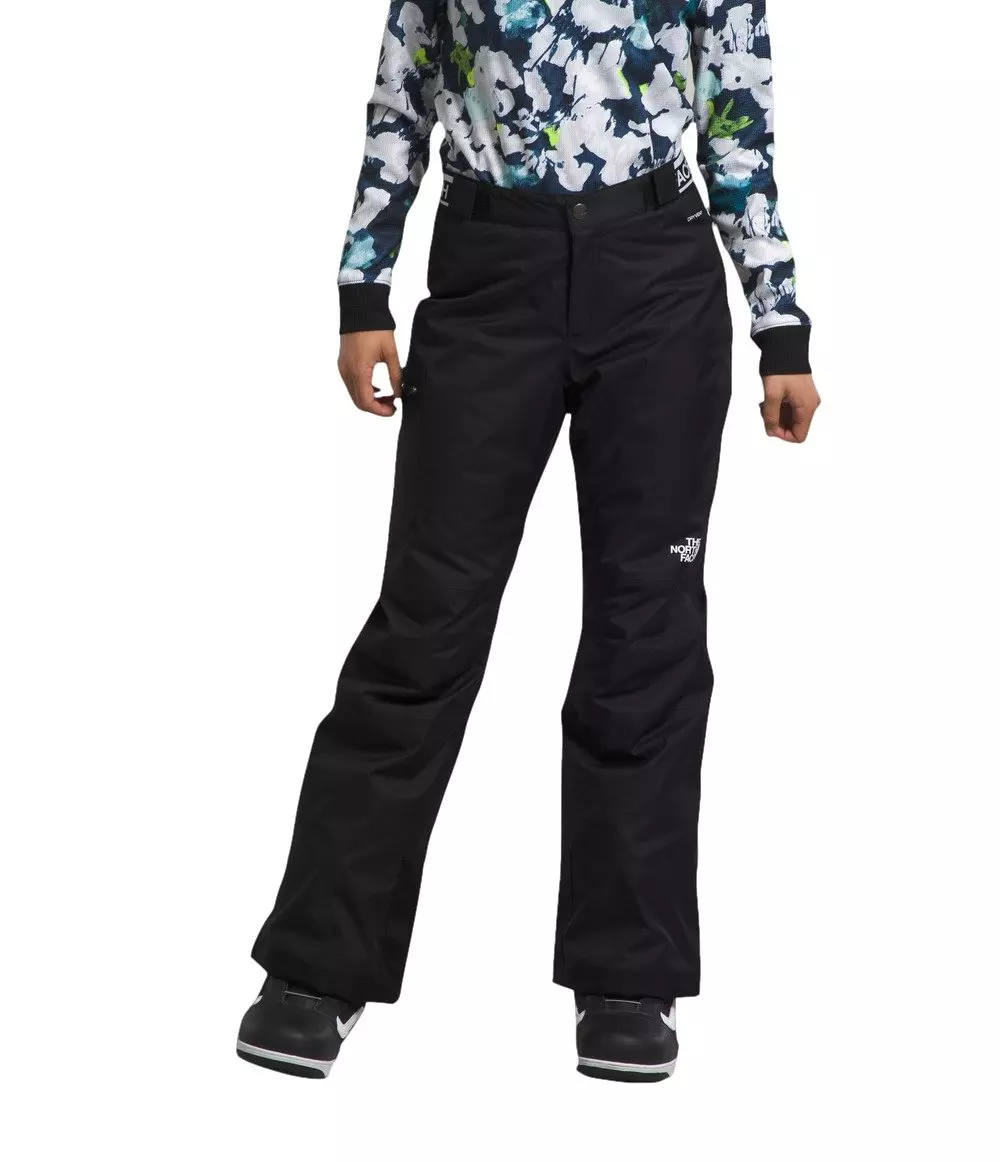 The North Face Big Girls' Freedom Insulated Pants-Black - BLACK