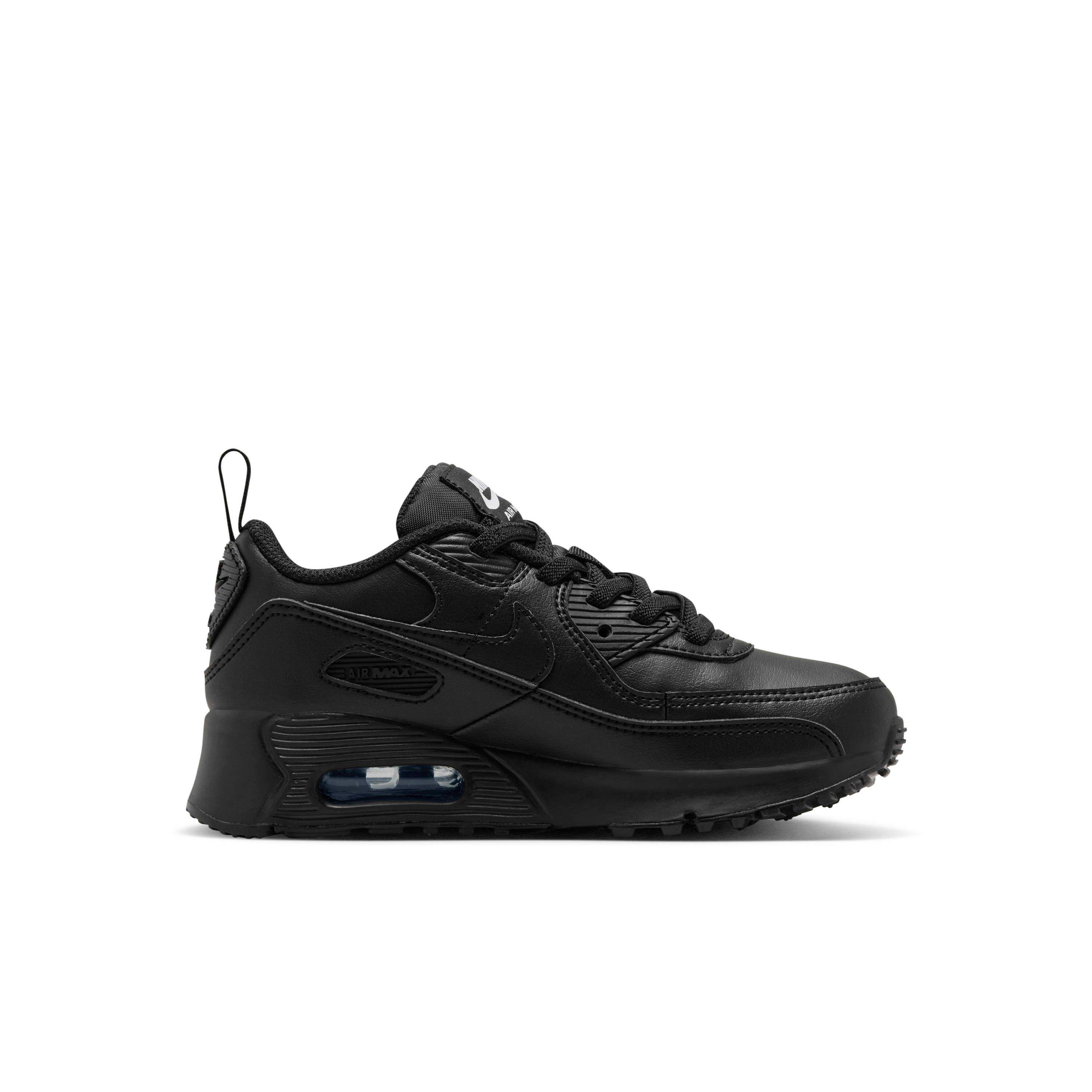 Nike Air Max 90 EasyOn "Black/Black" Preschool Boys' Shoe - BLACK Thumbnail View 1