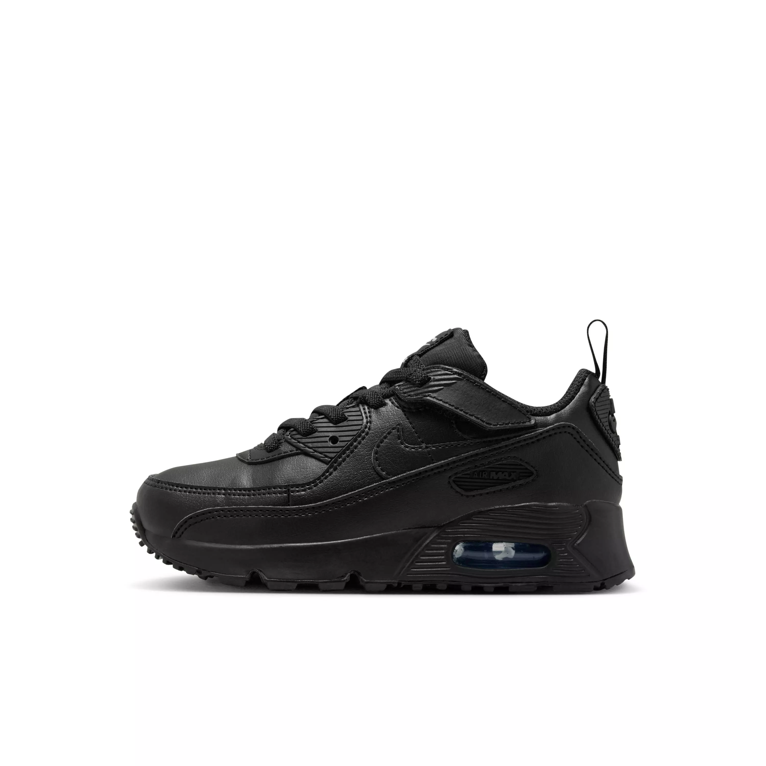 Nike Air Max 90 EasyOn "Black/Black/White/Black" Preschool Boys' Shoe