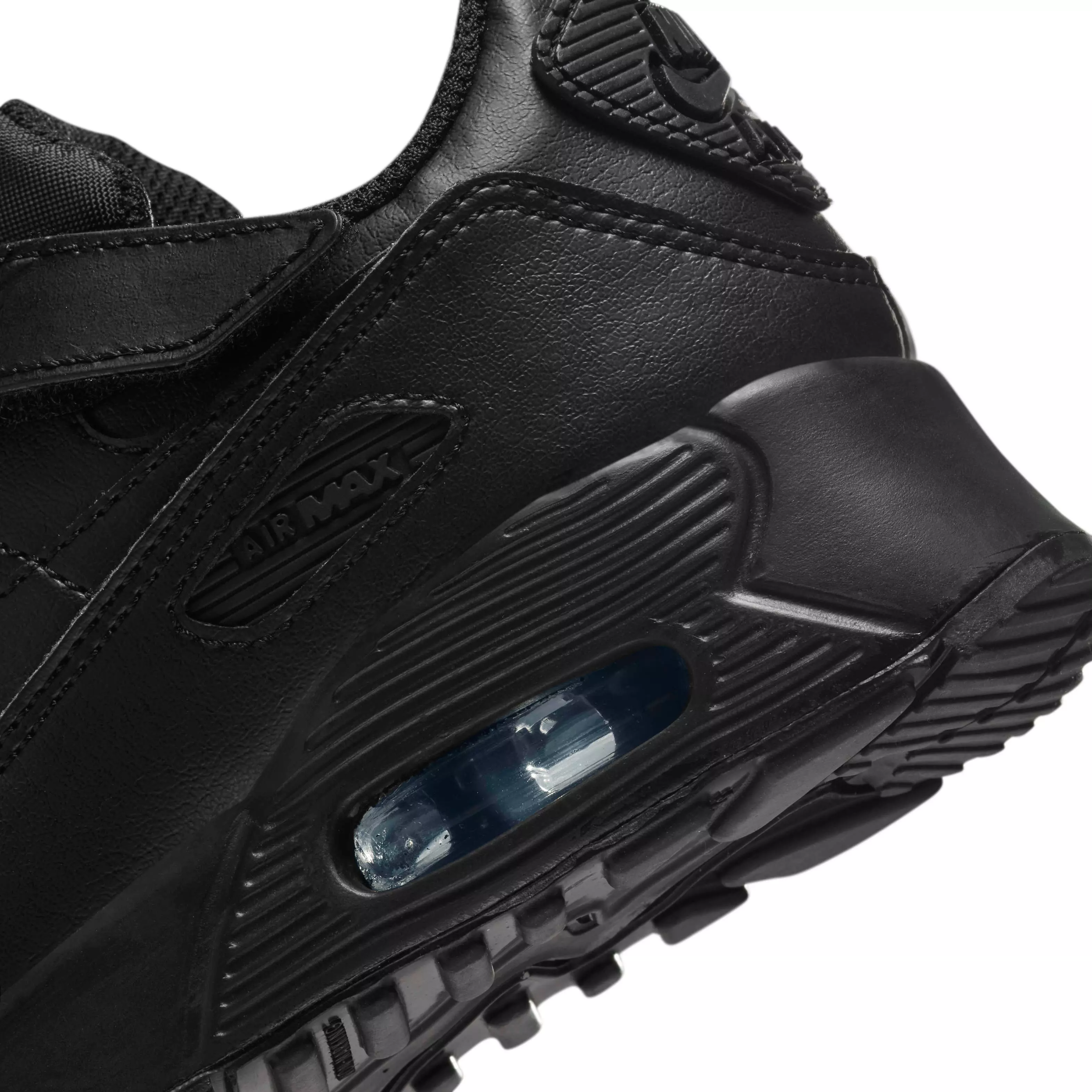 Nike Air Max 90 EasyOn "Black/Black/White/Black" Preschool Boys' Shoe - BLACK/BLACK/WHITE/BLACK