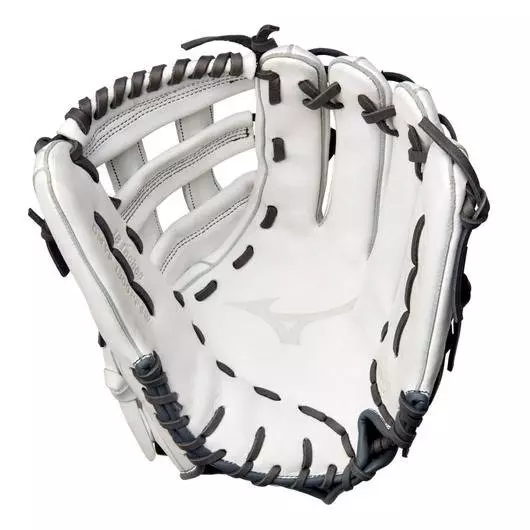 Mizuno MVP Prime 13" Softball Glove LHT - WHITE/GREY