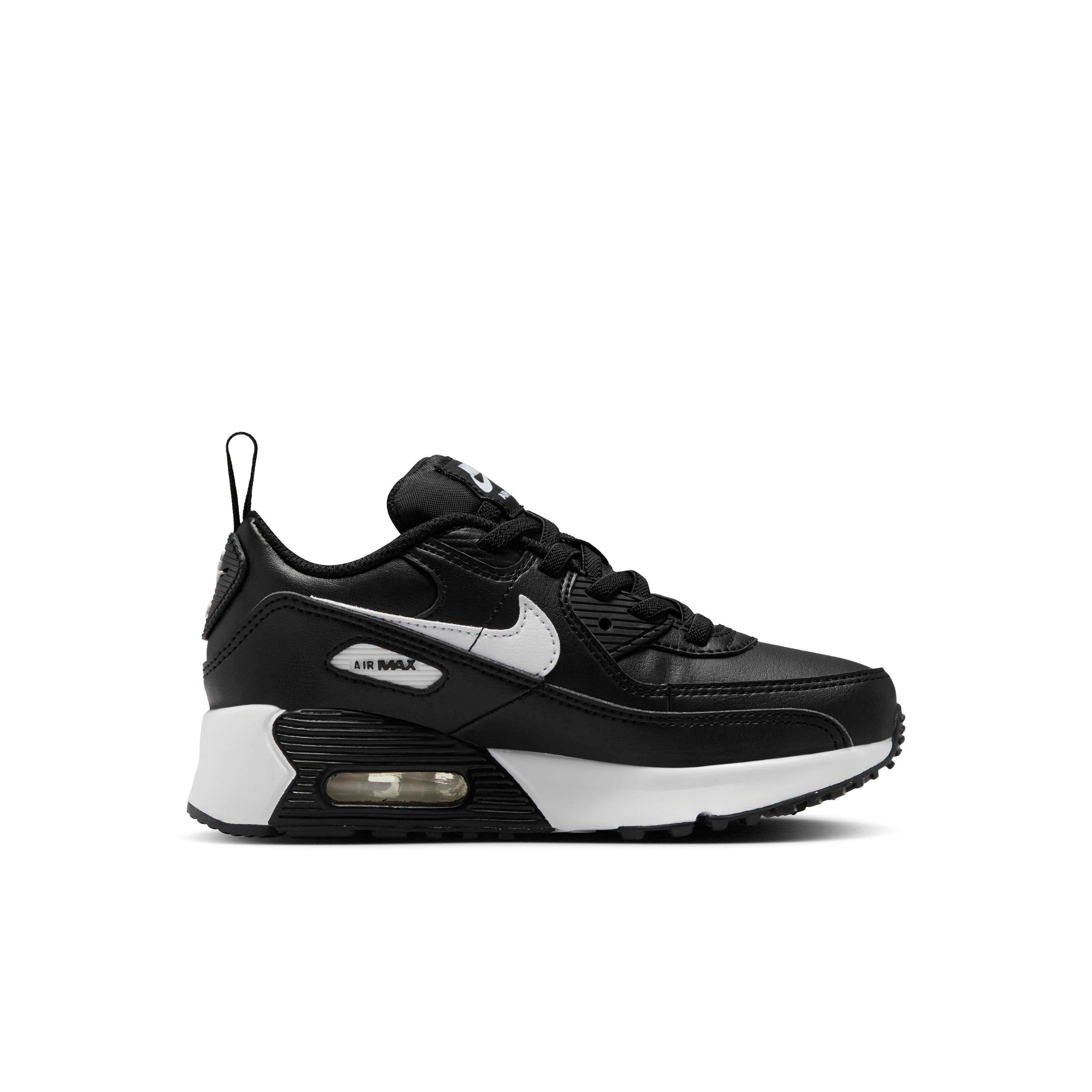 Nike Air Max 90 EasyOn "Black/White" Preschool Boys' Shoe - BLACK/BLACK/WHITE Thumbnail View 1