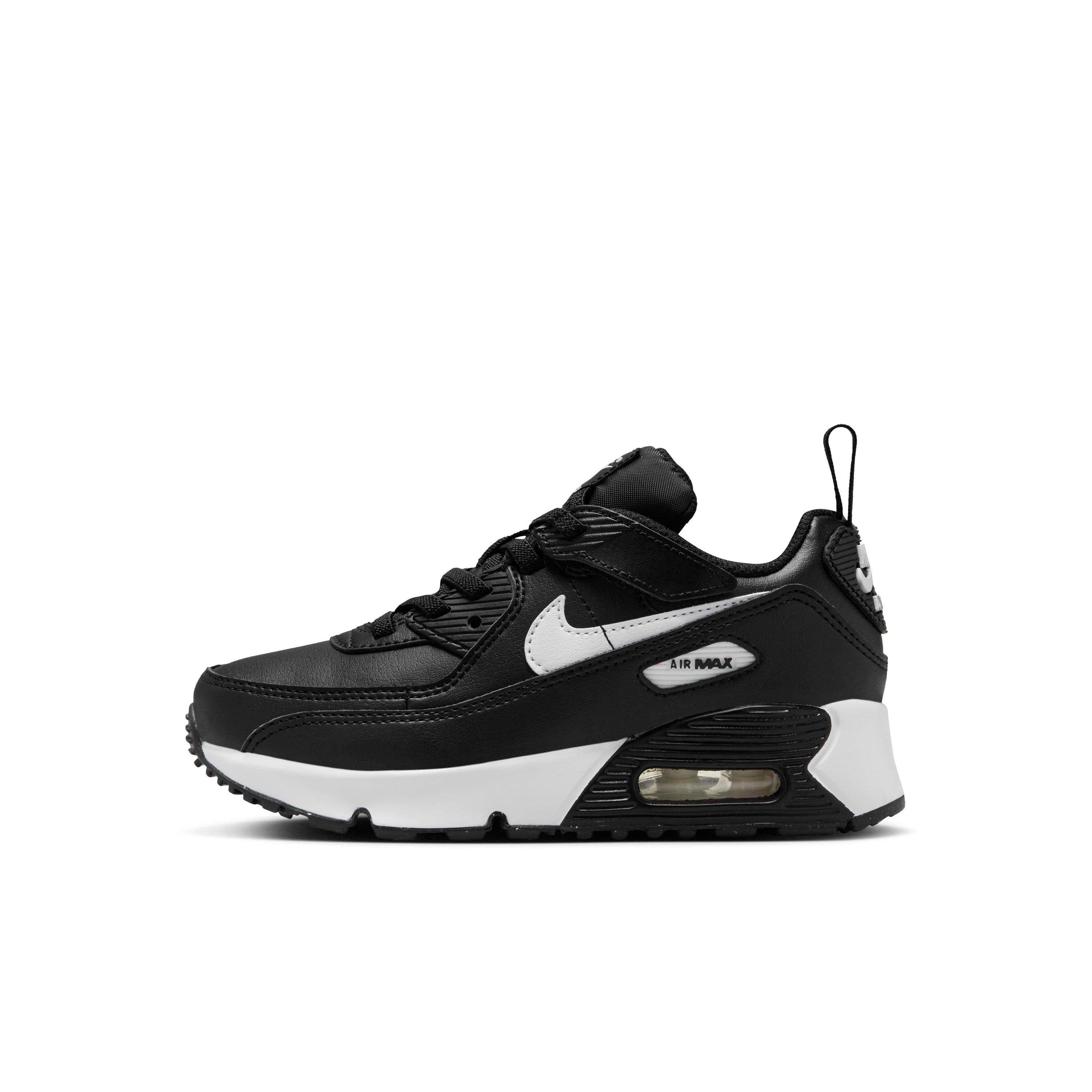 Nike Air Max 90 EasyOn "Black/White" Preschool Boys' Shoe - BLACK/BLACK/WHITE Thumbnail View 2