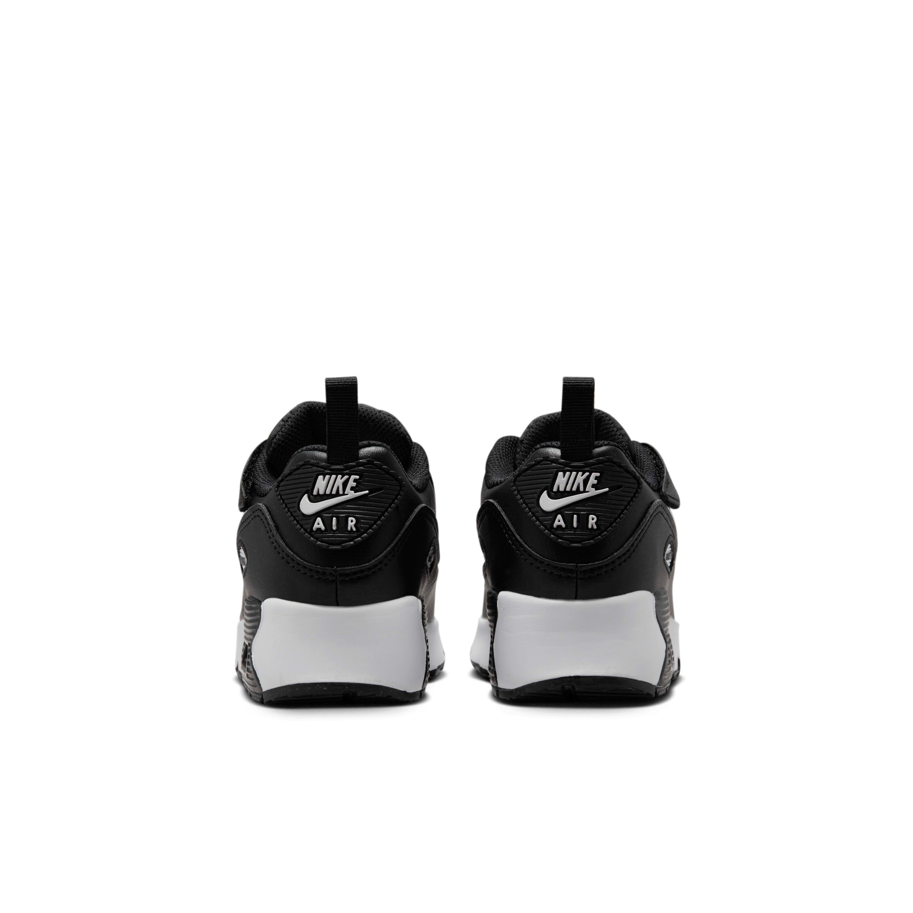 Nike Air Max 90 EasyOn Preschool Boys' "Black/Black/White" Shoe