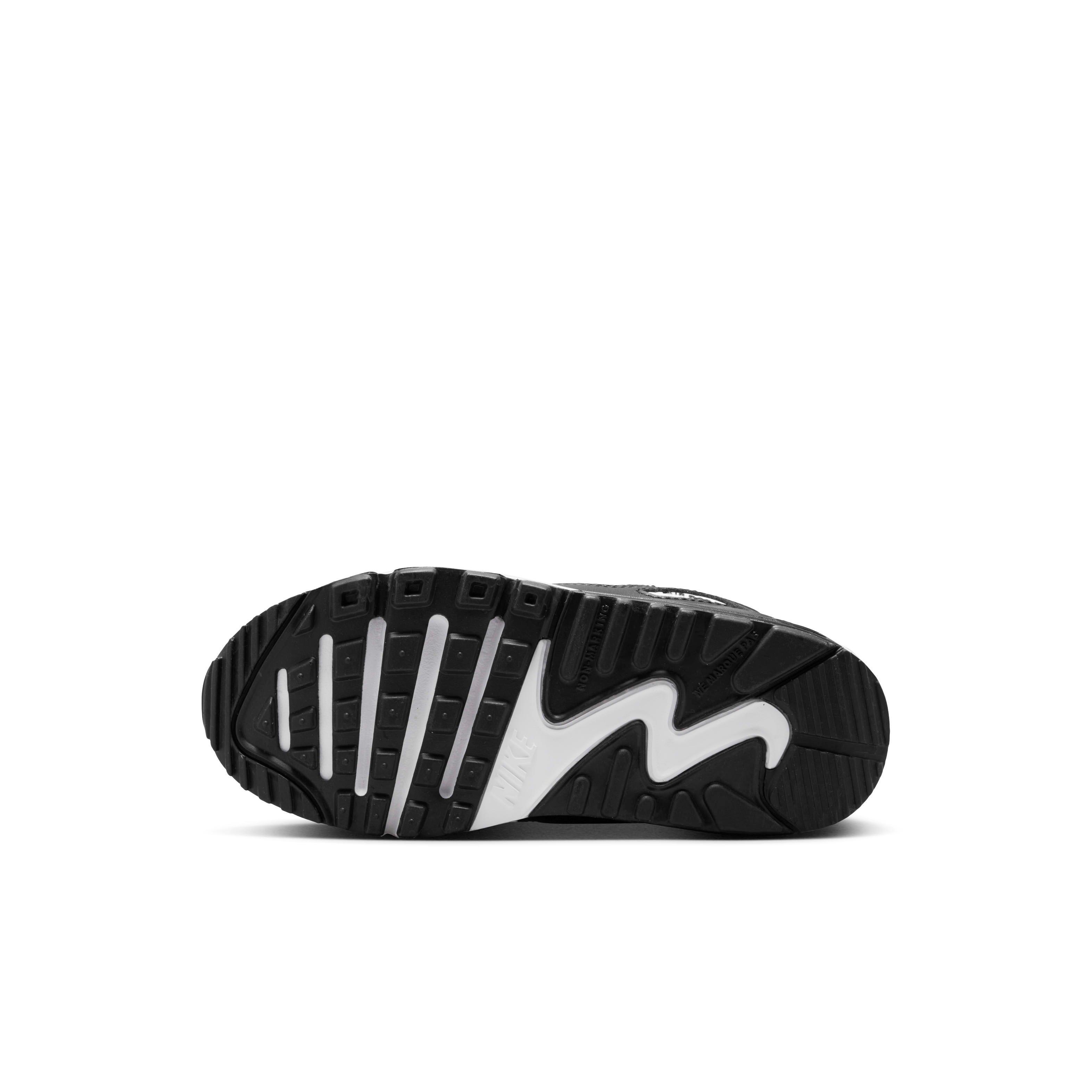 Nike Air Max 90 EasyOn Preschool Boys' "Black/Black/White" Shoe