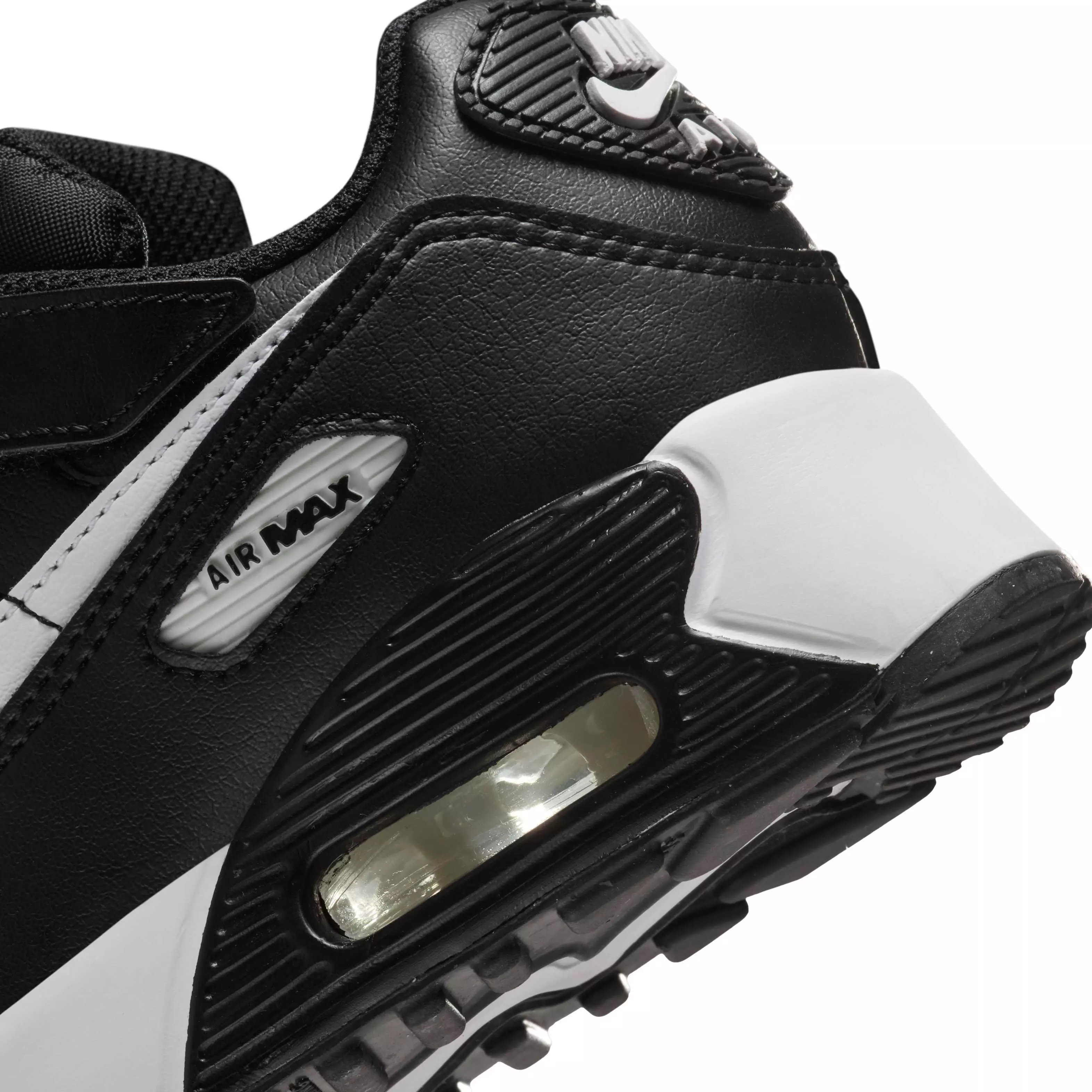 Nike Air Max 90 EasyOn "Black/White" Preschool Boys' Shoe - BLACK/BLACK/WHITE