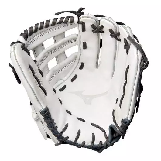 Mizuno MVP Prime 13" Softball Glove RHT - WHITE/GREY