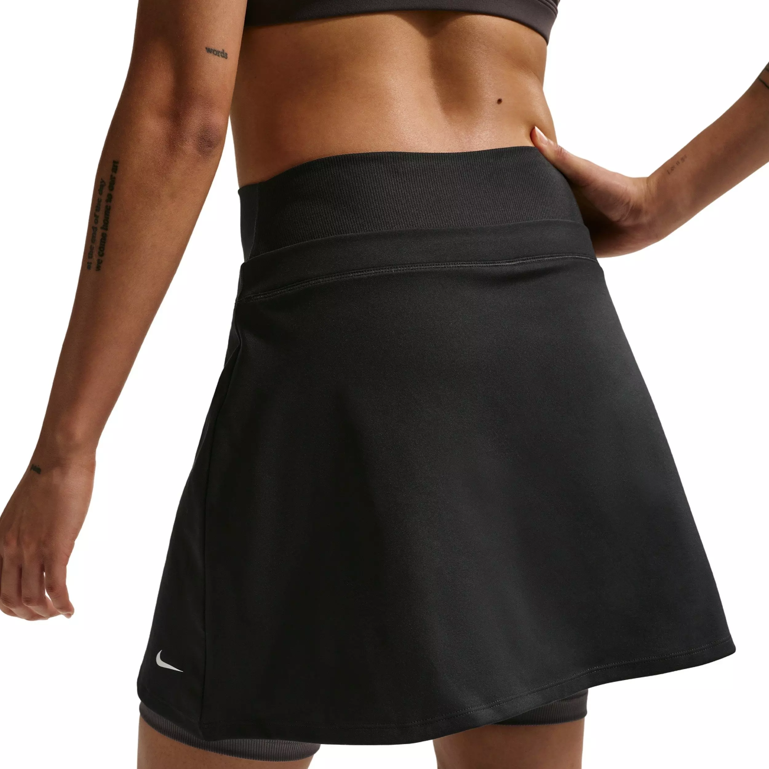Nike Women's One Dri-FIT Skirt - BLACK