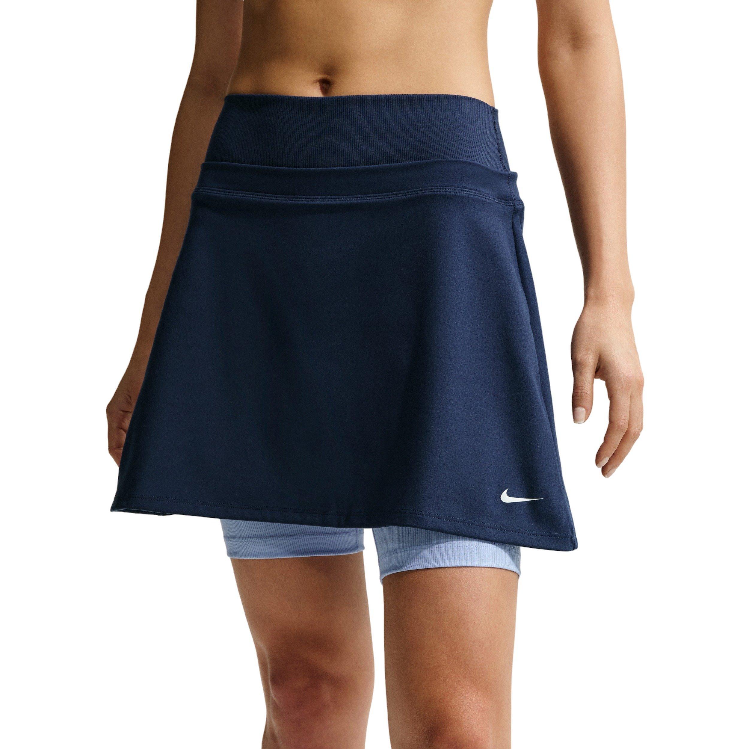 Nike Women's One Dri-FIT Skirt - Navy - NAVY Thumbnail View 1